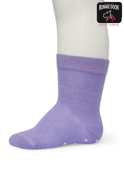 BD Puff Print Sock Organic Lilac