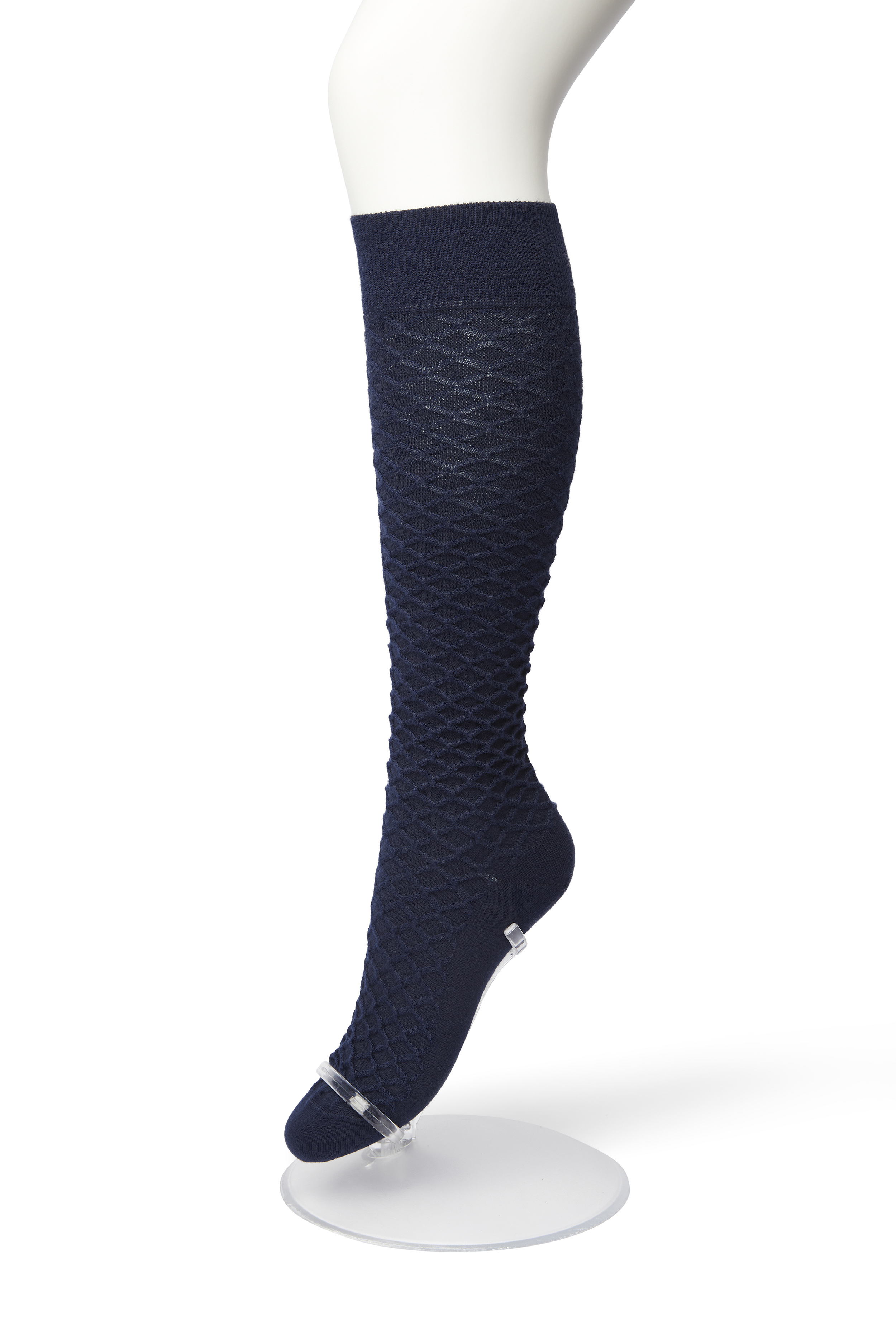 Cable knee high Dark blue