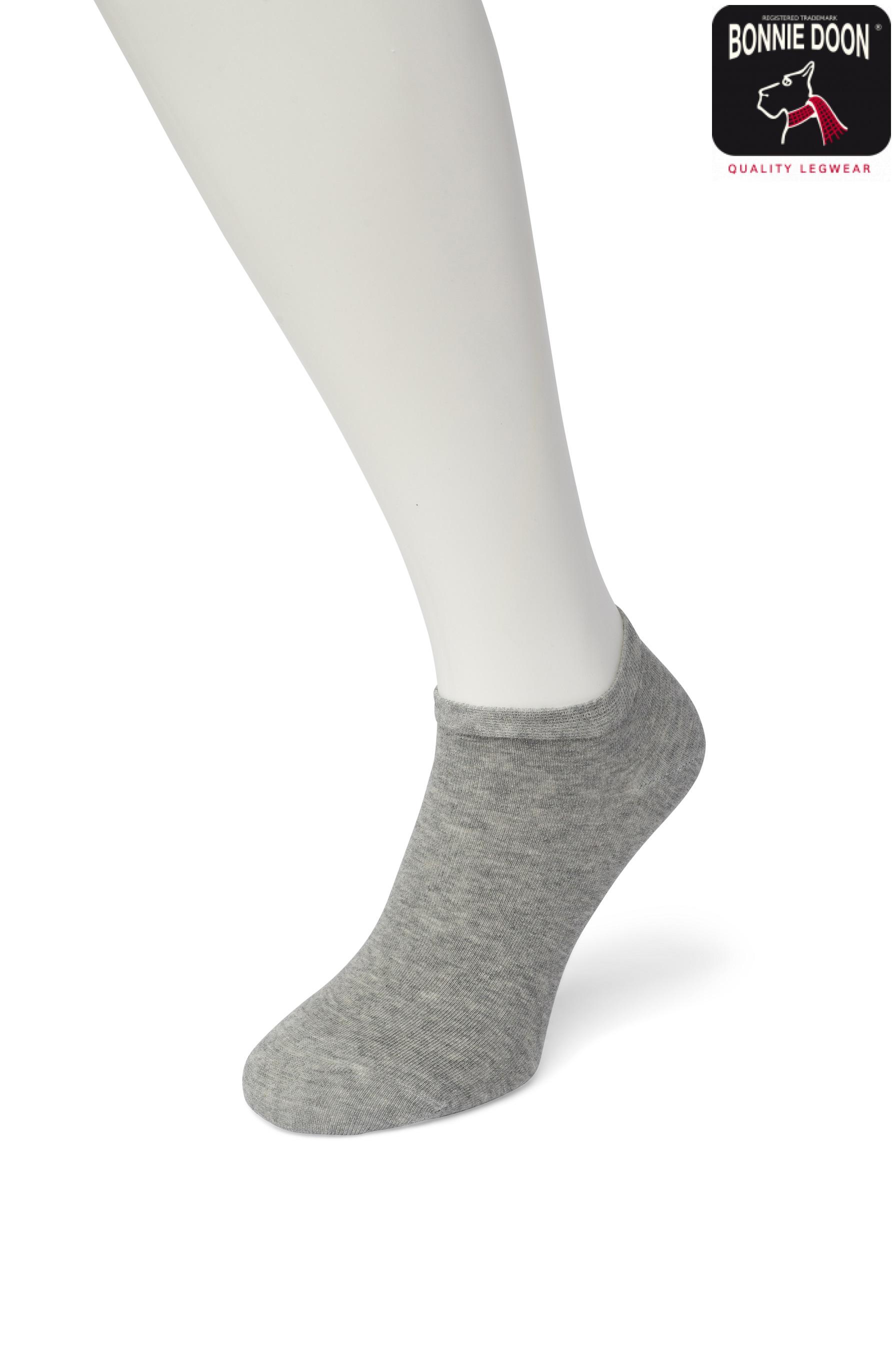 Cotton Short Sock Light grey heather