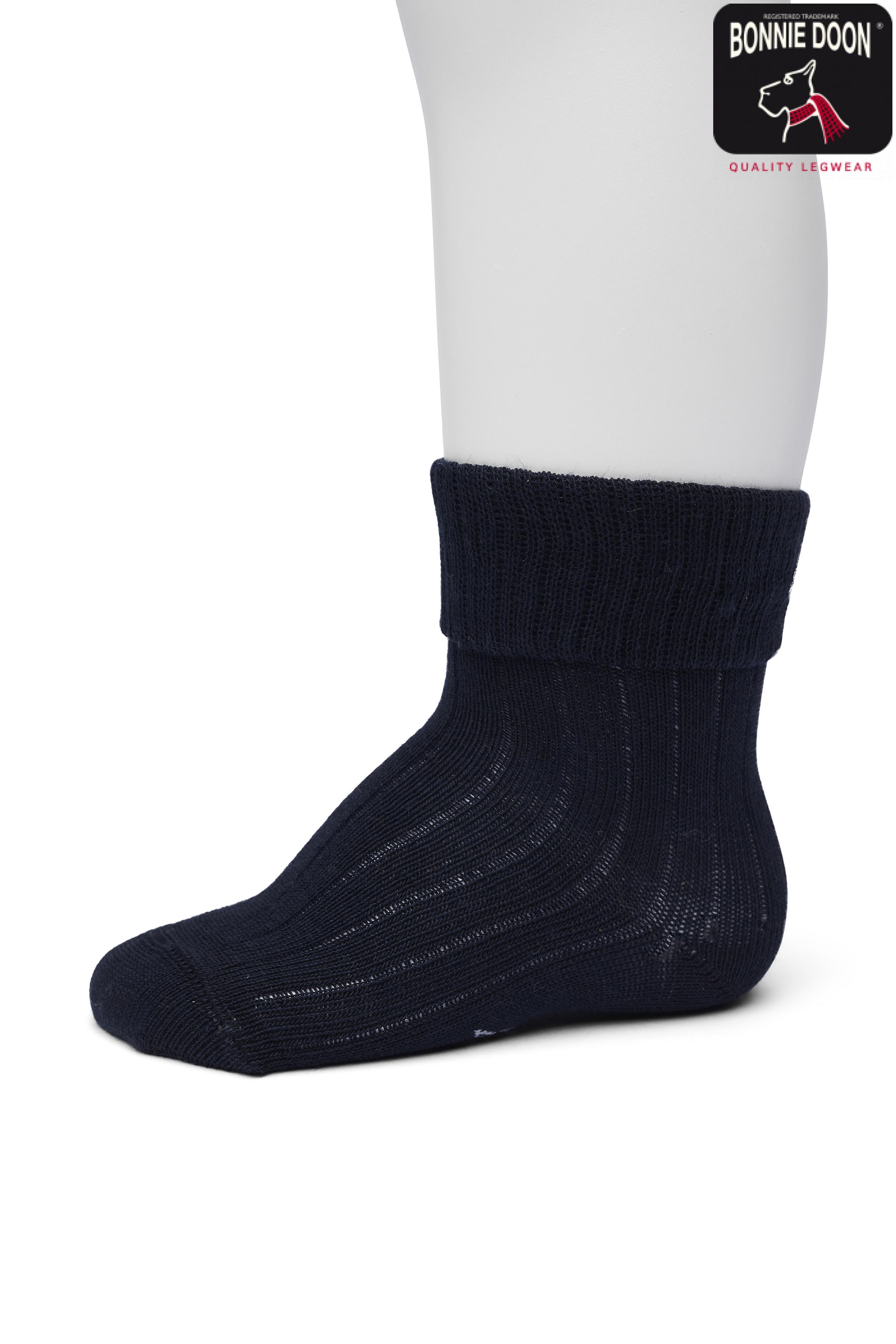 Rib sock Organic Dark blue