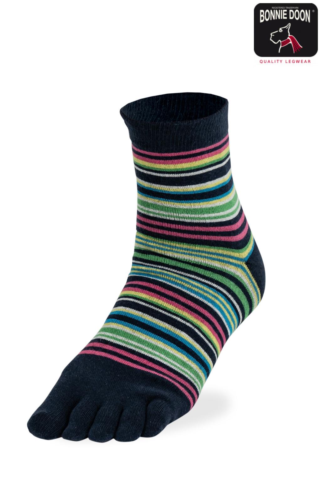 Toe sock Funky stripes