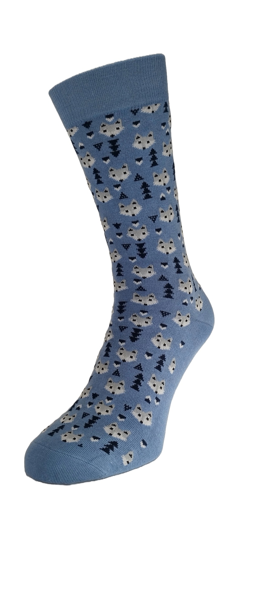 Fox Sock Coronet bleu