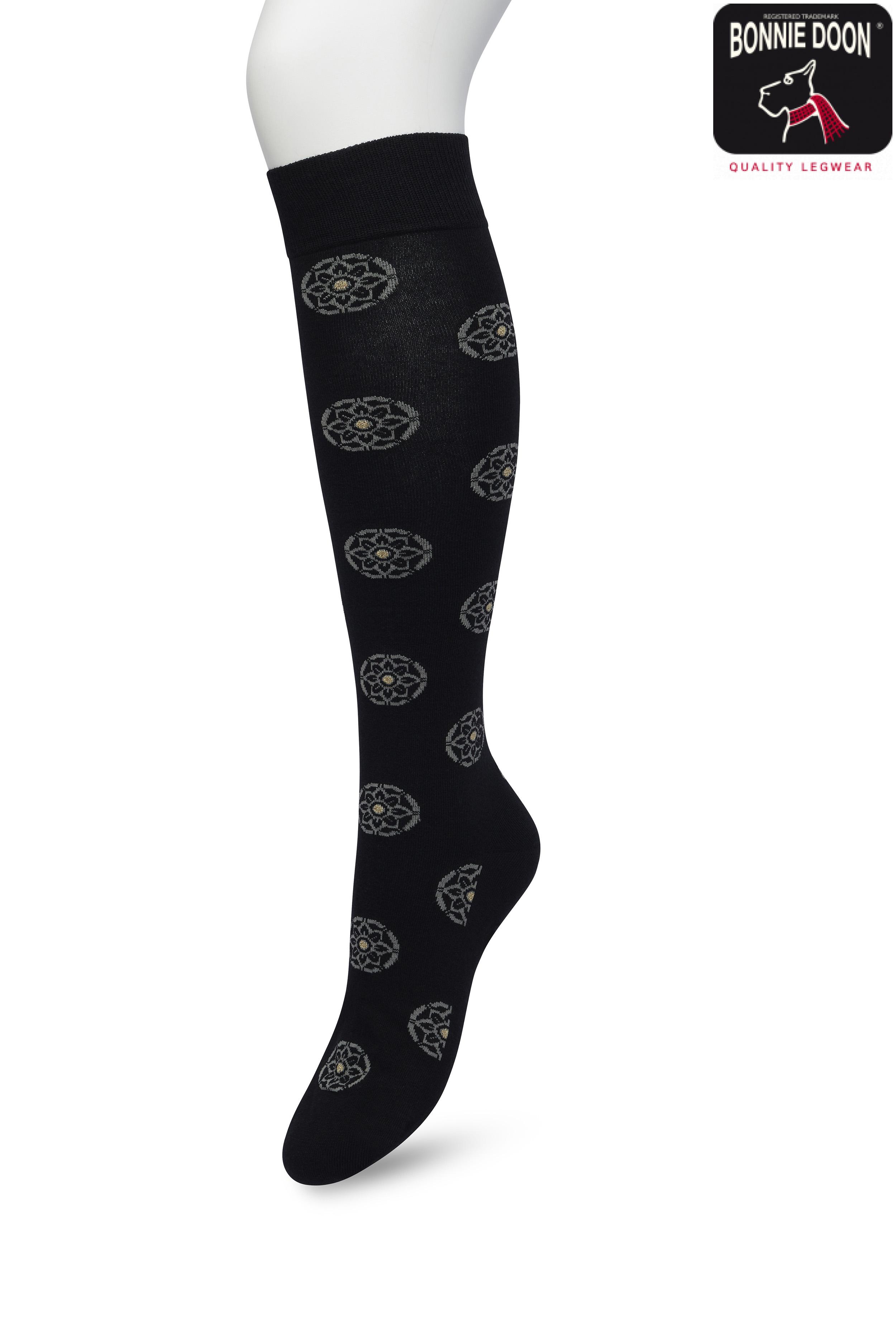 Mini Mandala Knee high Black