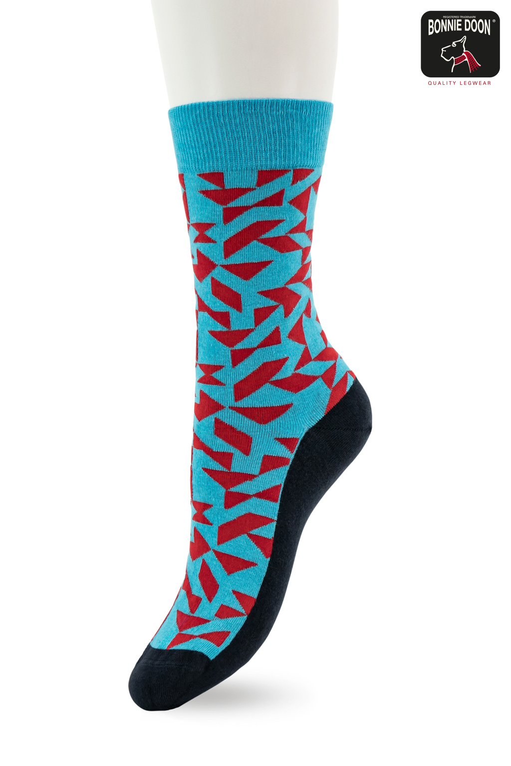 Mosaic Fun Sock Malibu Blue