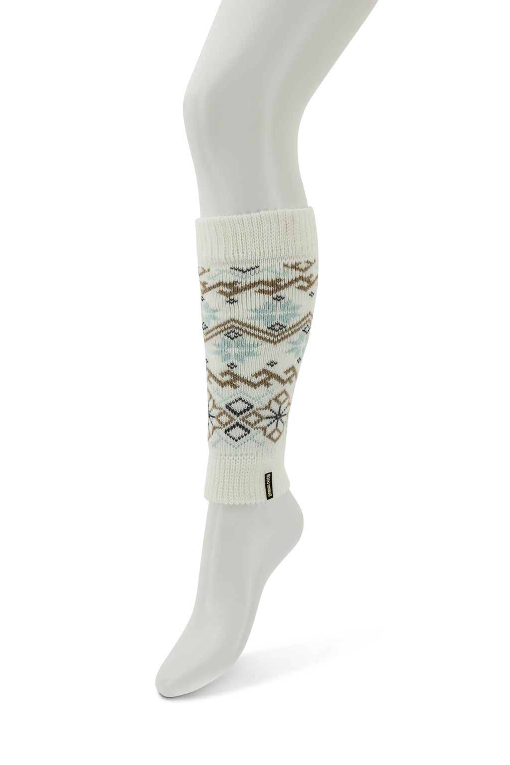 Short Legwarmer Winter Time Off white