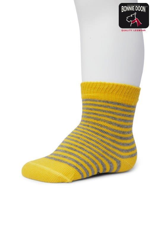 Basic Stripe sock Organic Sulphur