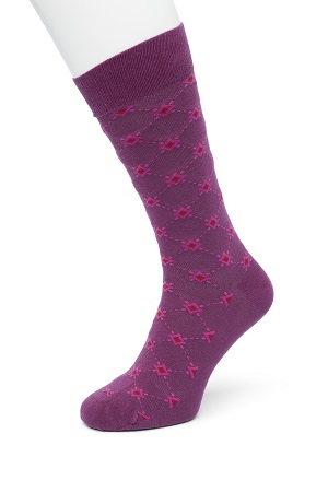 Outline Icon sock Crushed violets
