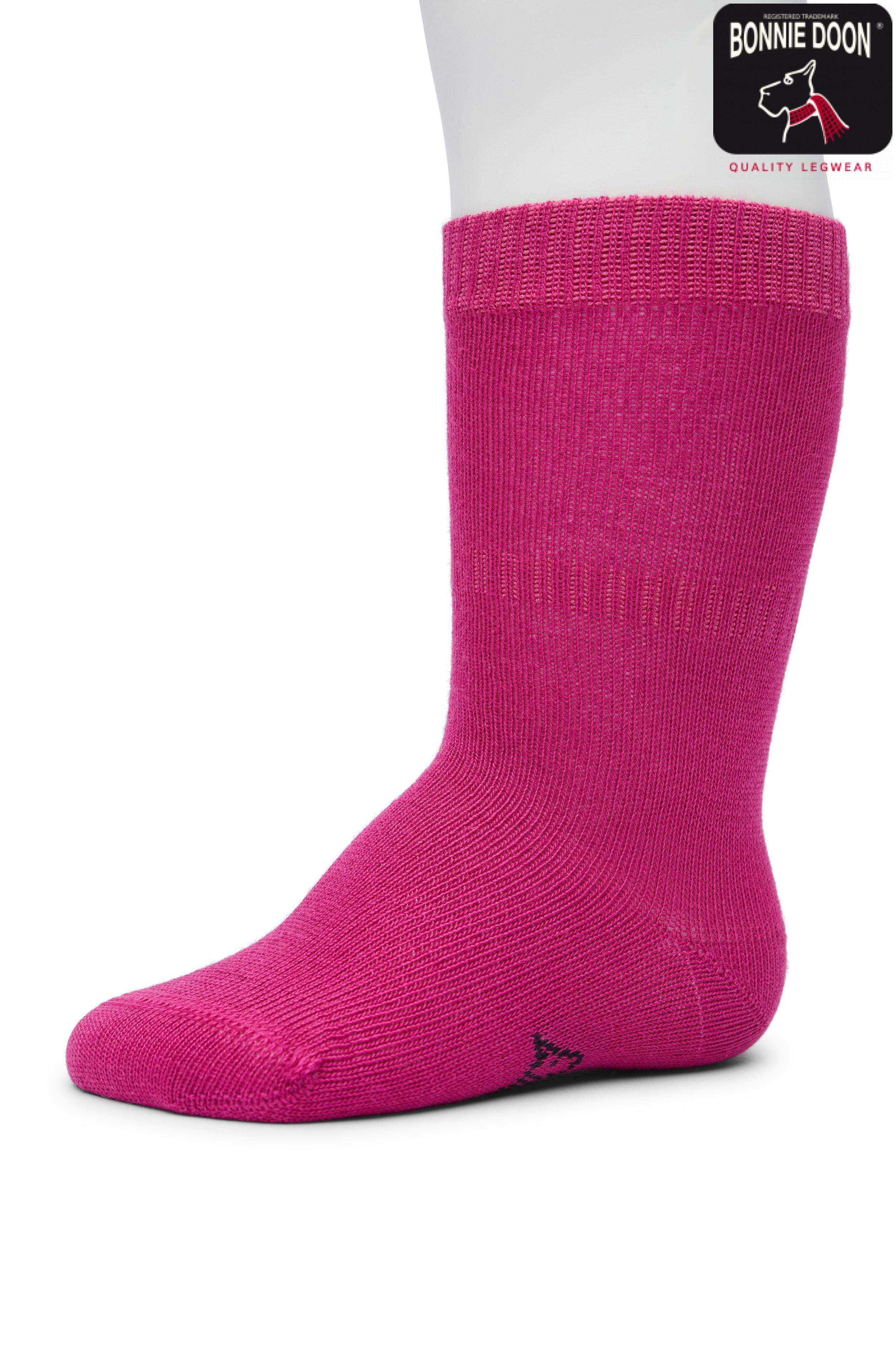 Cotton Knee-High Organic Rose violet