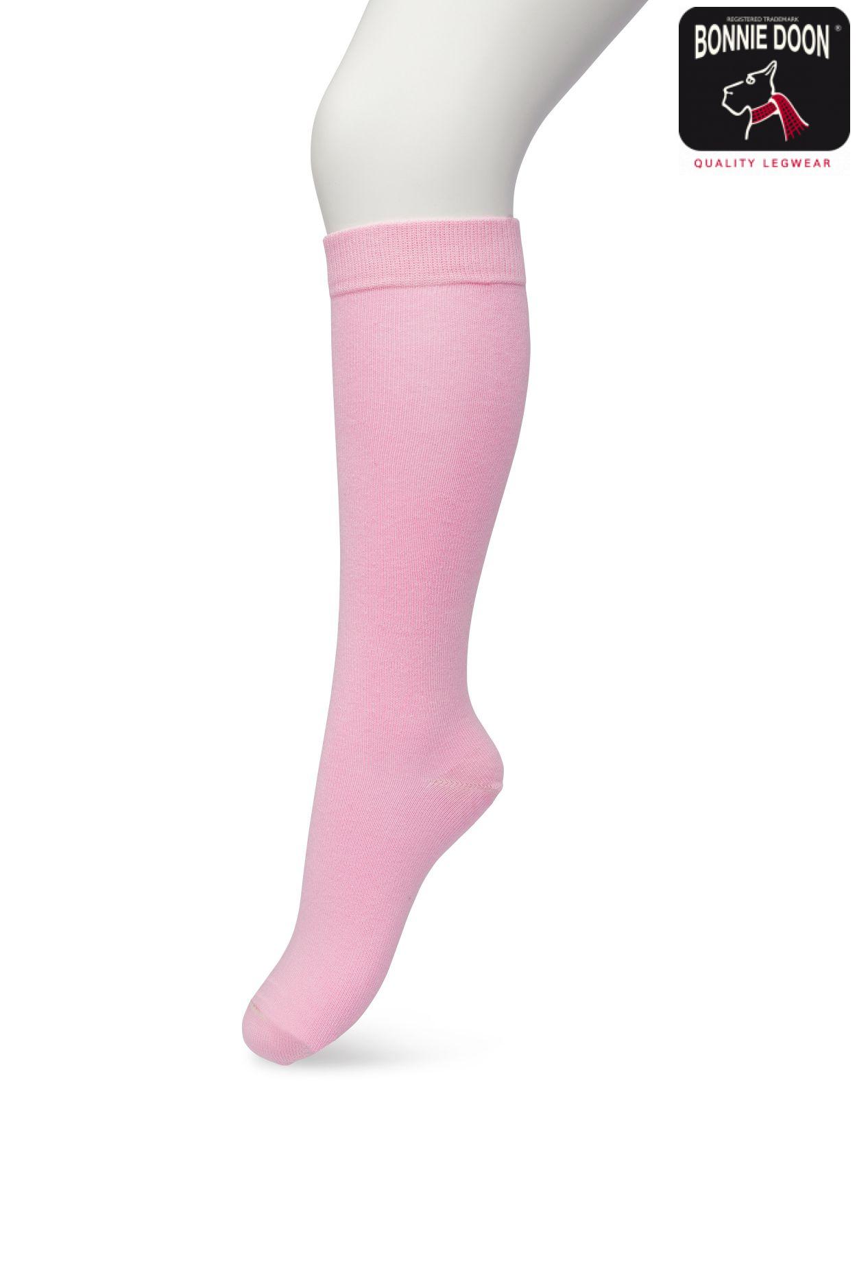 Cotton Knee-High Soft pink