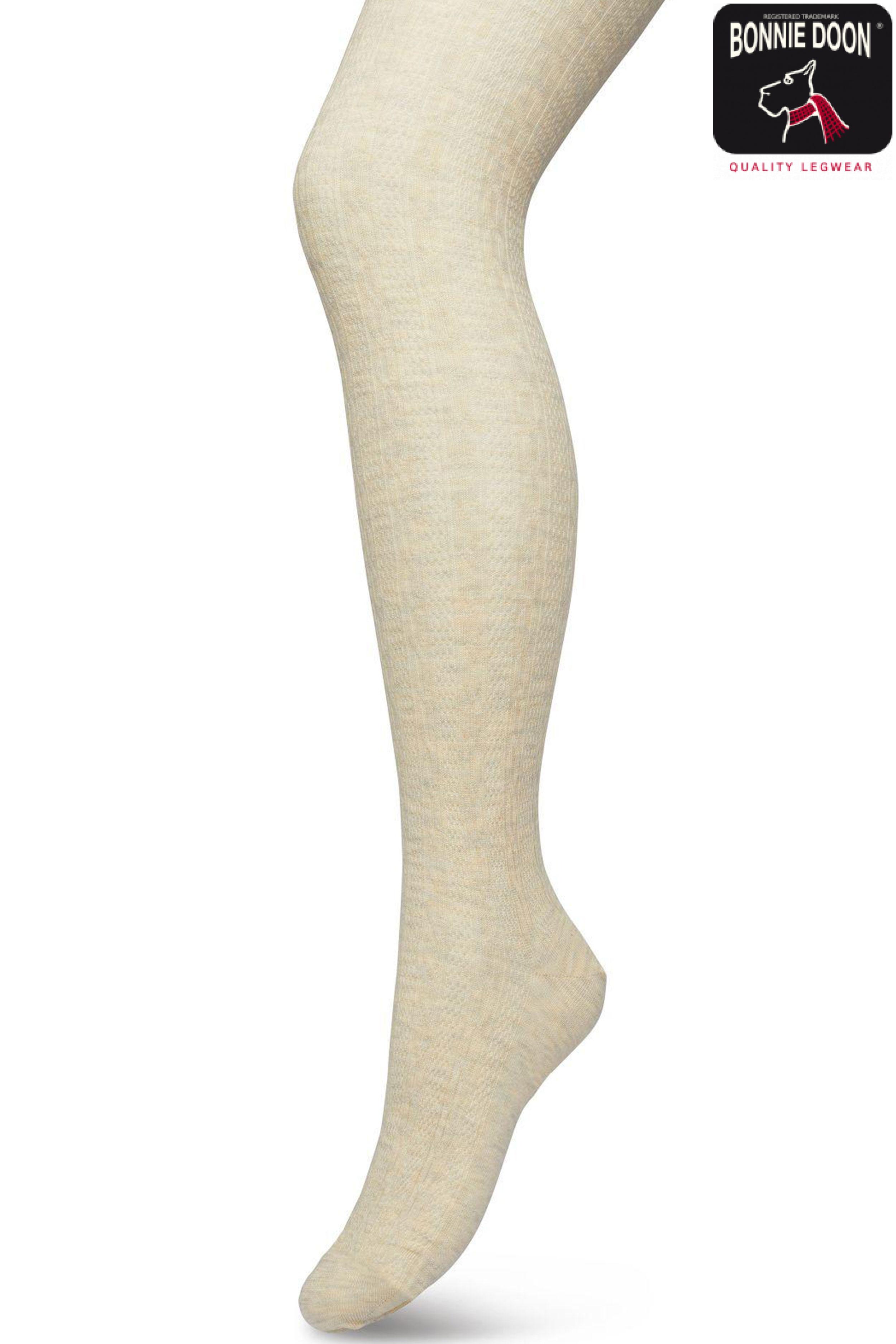 Classic Cable tights Sand mele