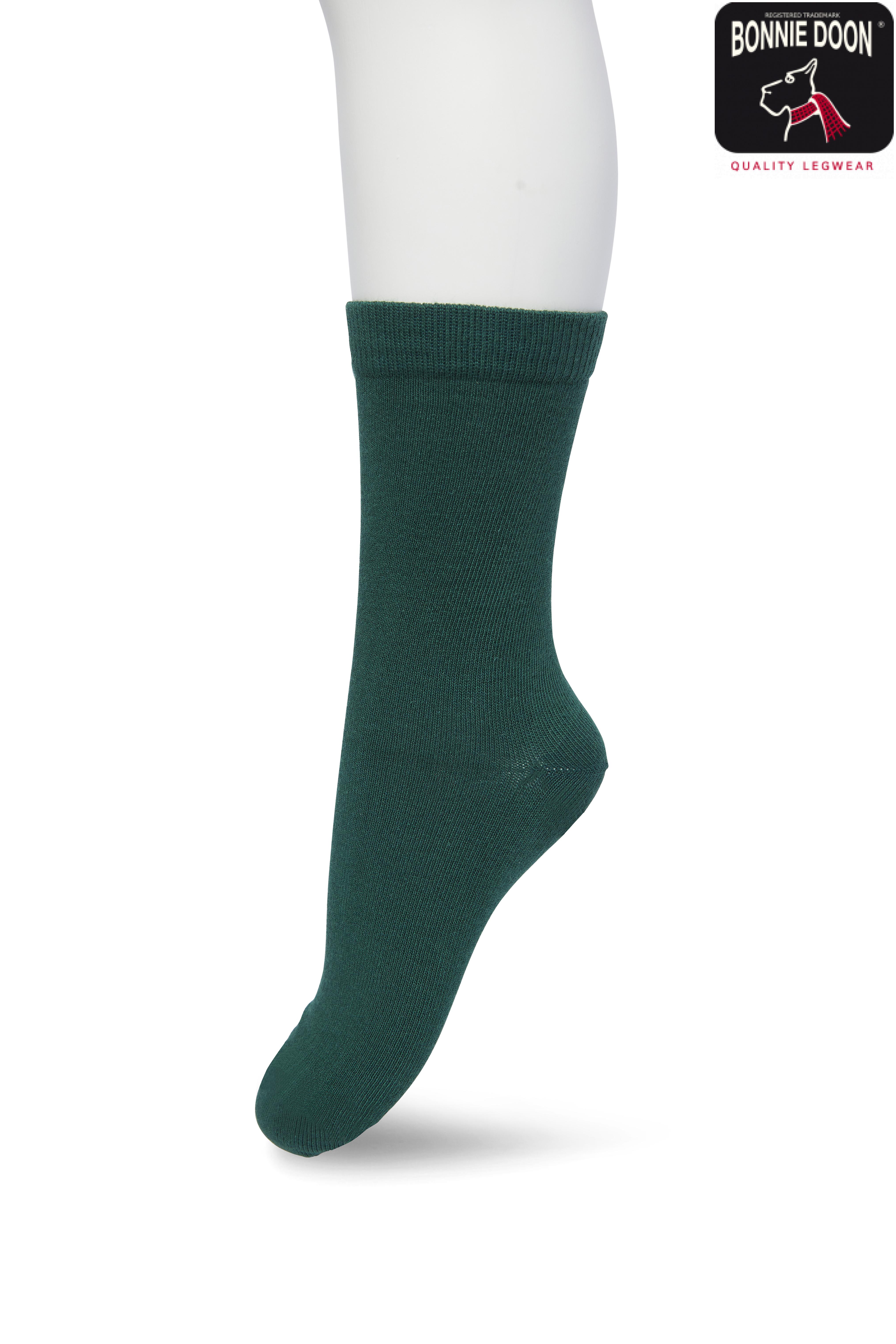 Cotton Sock Trekking green