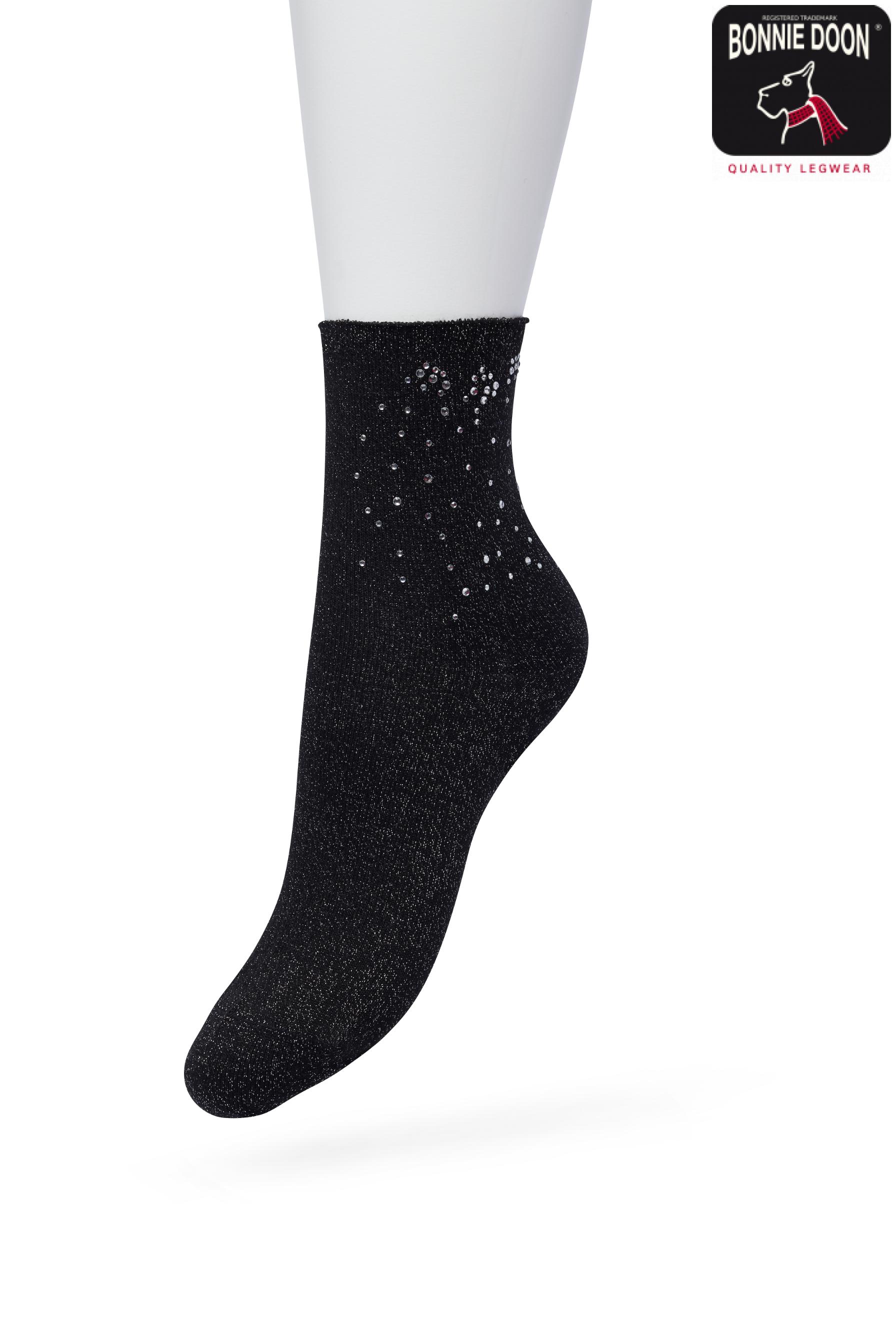 Strass sock Black