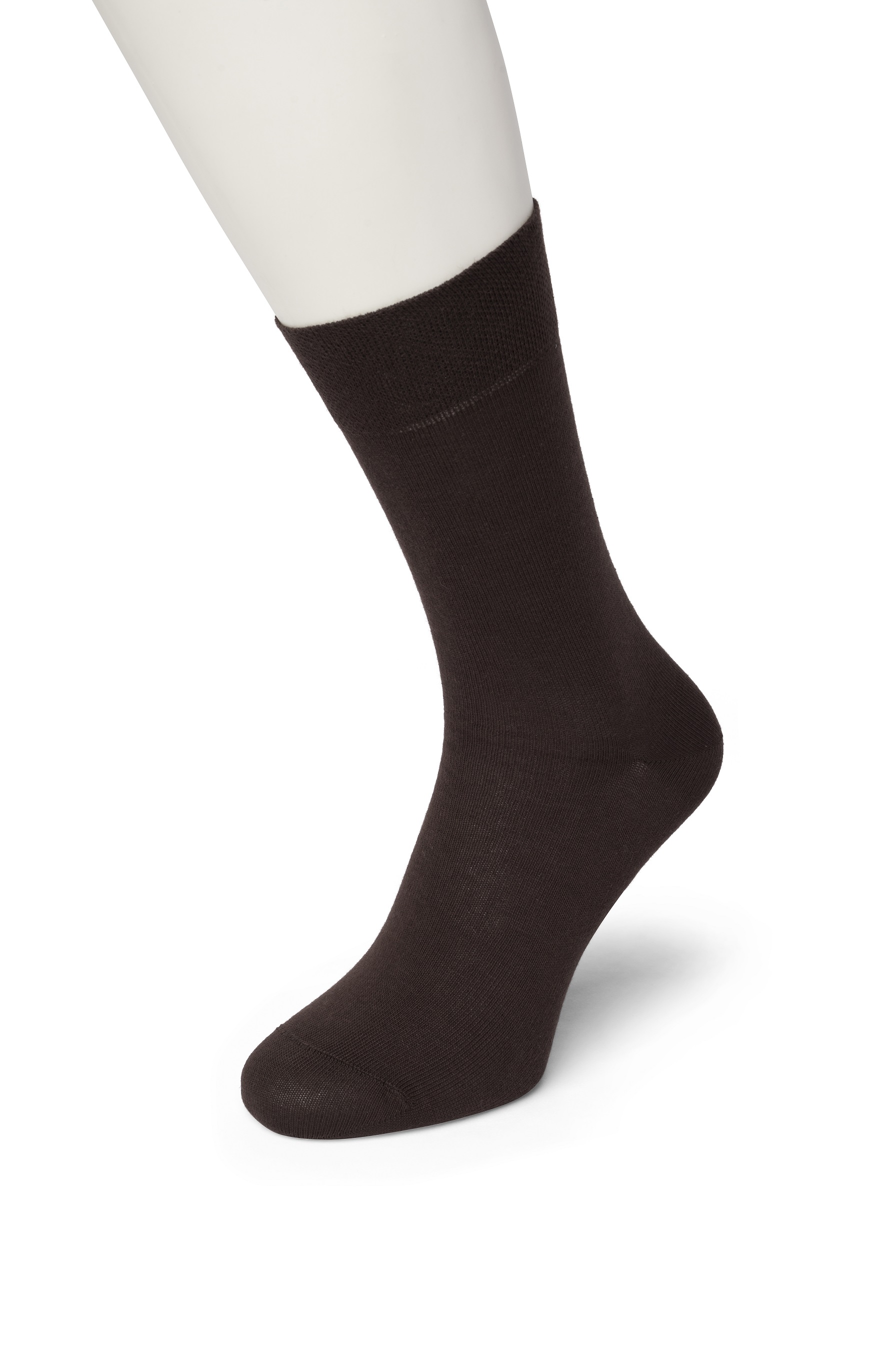 Cotton Comfort Sock Dark brown