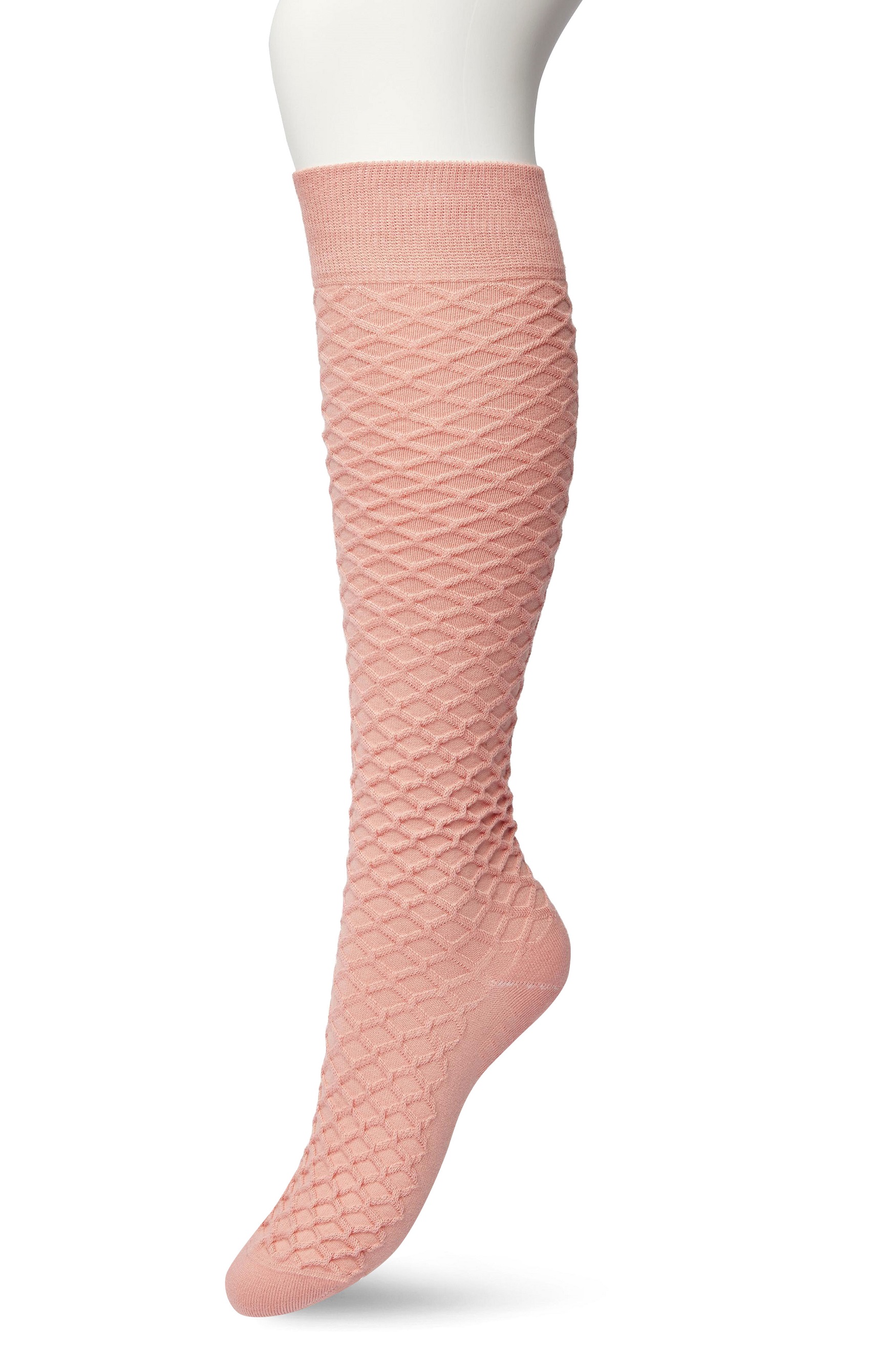 Cable knee high Allmost apricot