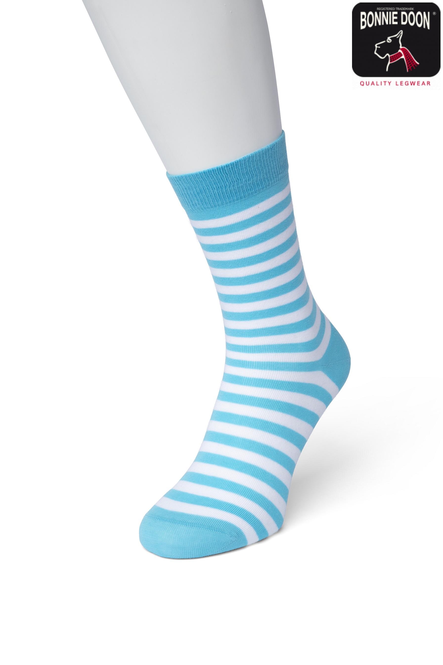 Basic Stripe sock Aquarius