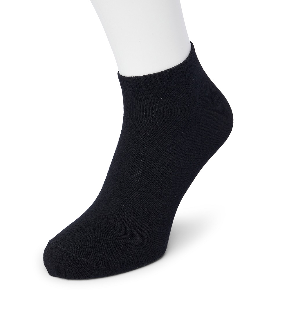 Bamboo short sock Black