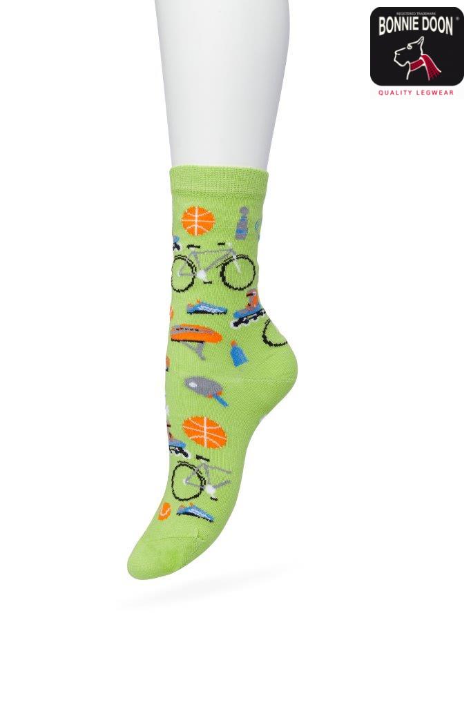Sports sock Lime punch