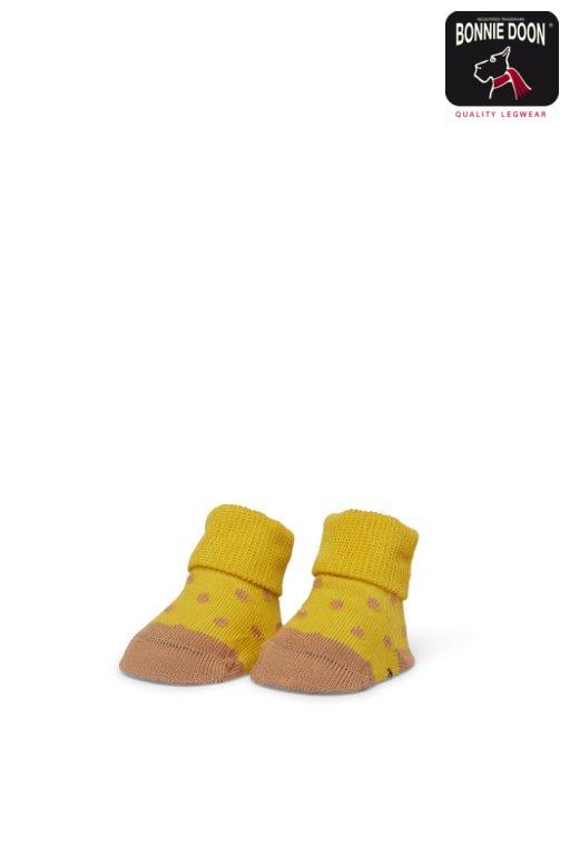 Newborn Dots sock Organic Pheasant