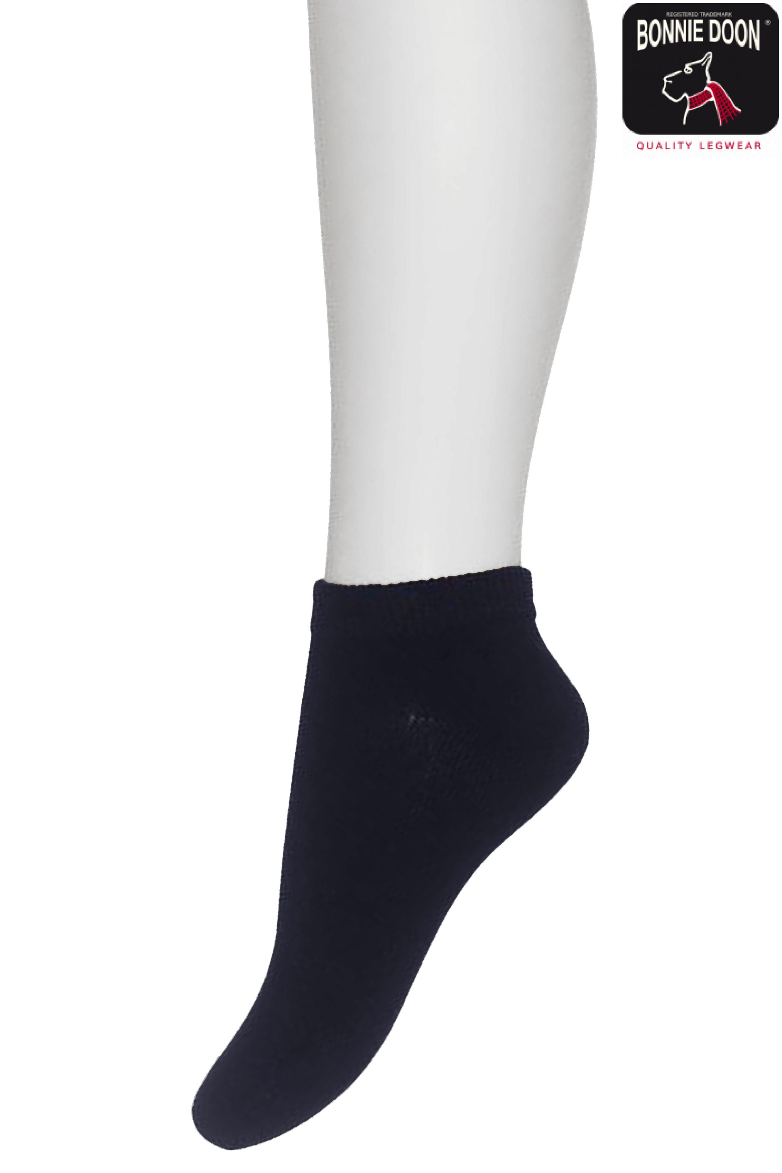Cotton Short Sock Navy