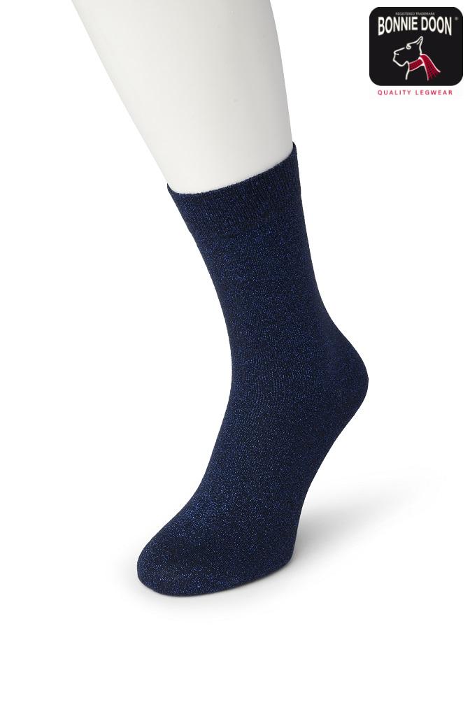 Cotton Sparkle sock Light navy
