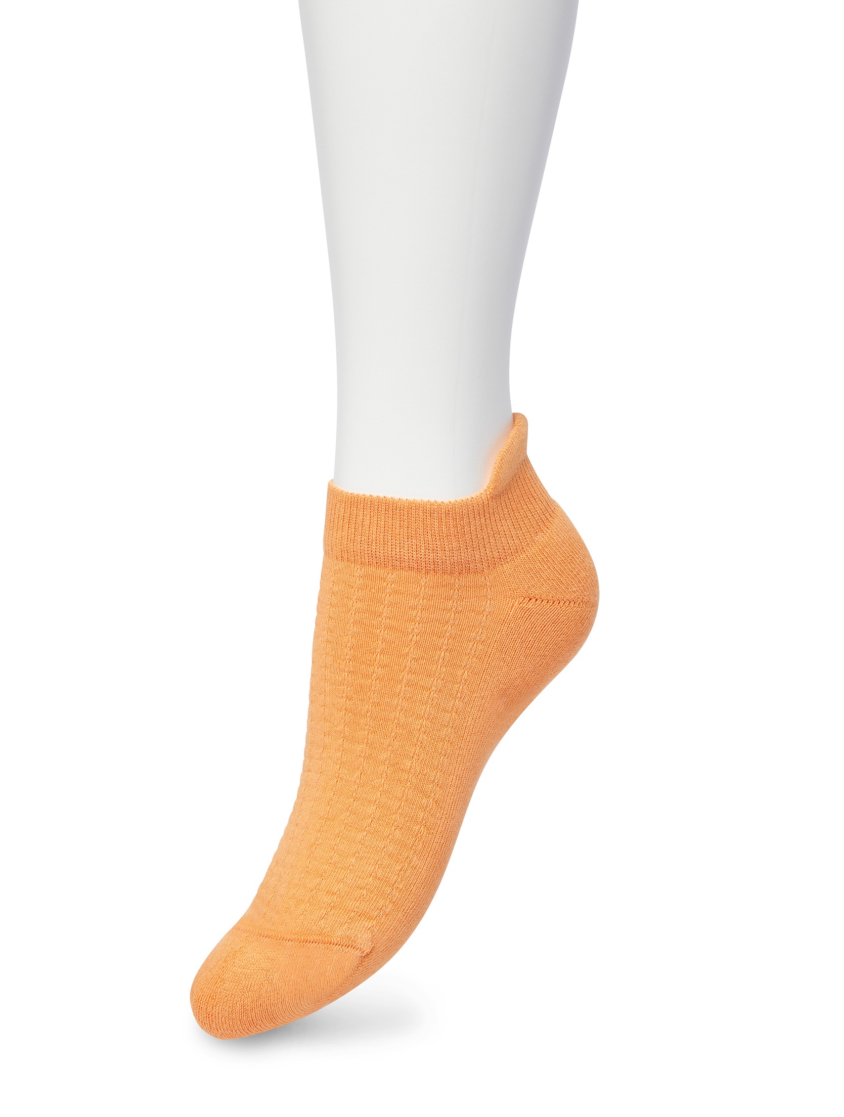 Sneaker Sock deluxe Cadmium orange