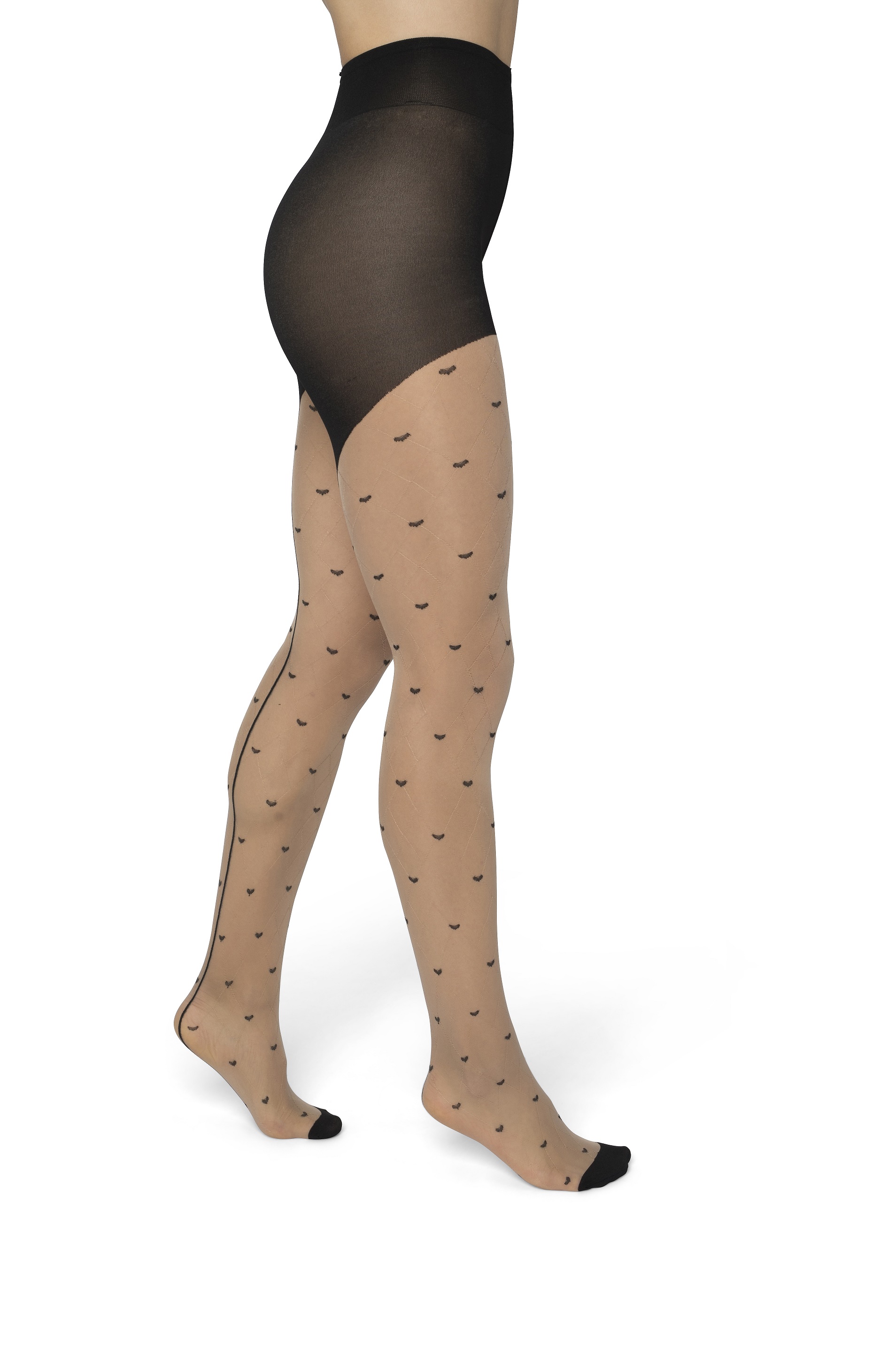 Little Hearst tights Nude