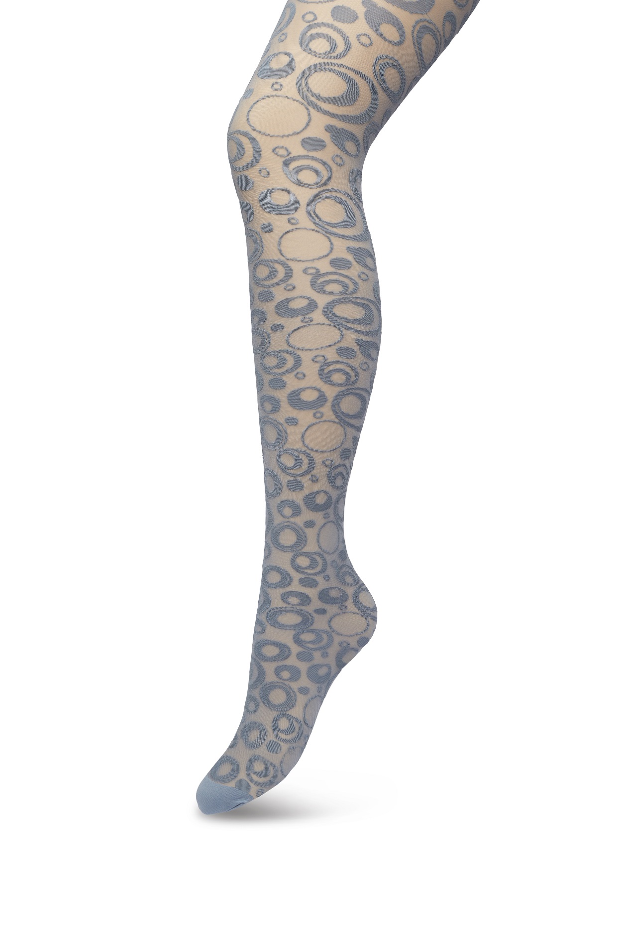 Circles And Dots Tights China blue