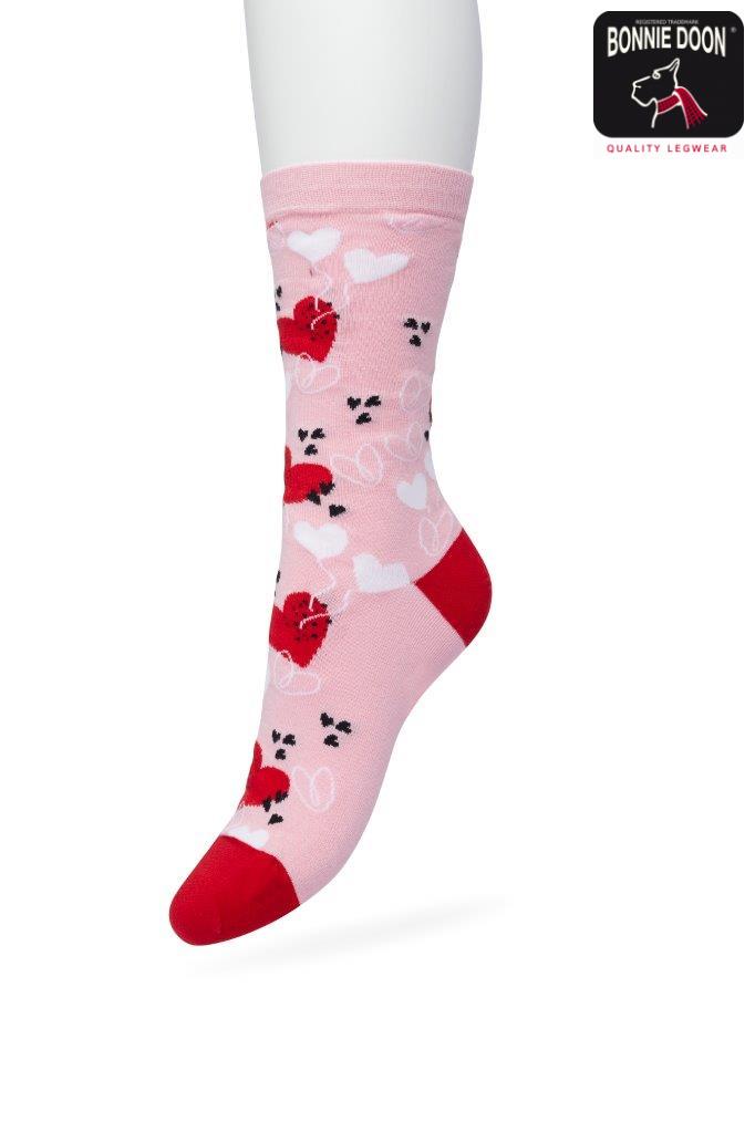 Love sock Orchid pink