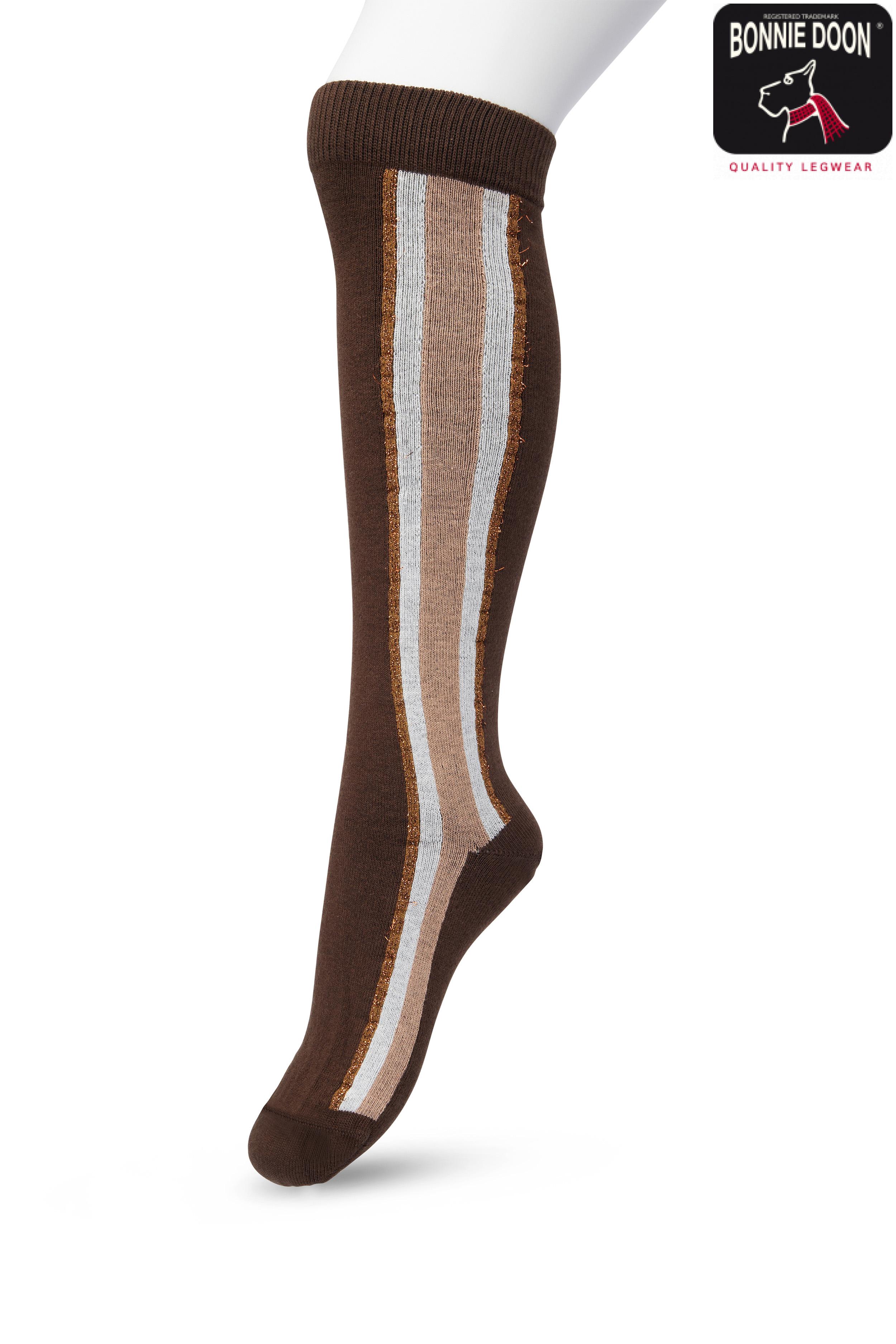 Sporty Stripe Knee Sock Bracken