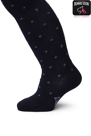 Lurex Dots tights Organic Dark blue