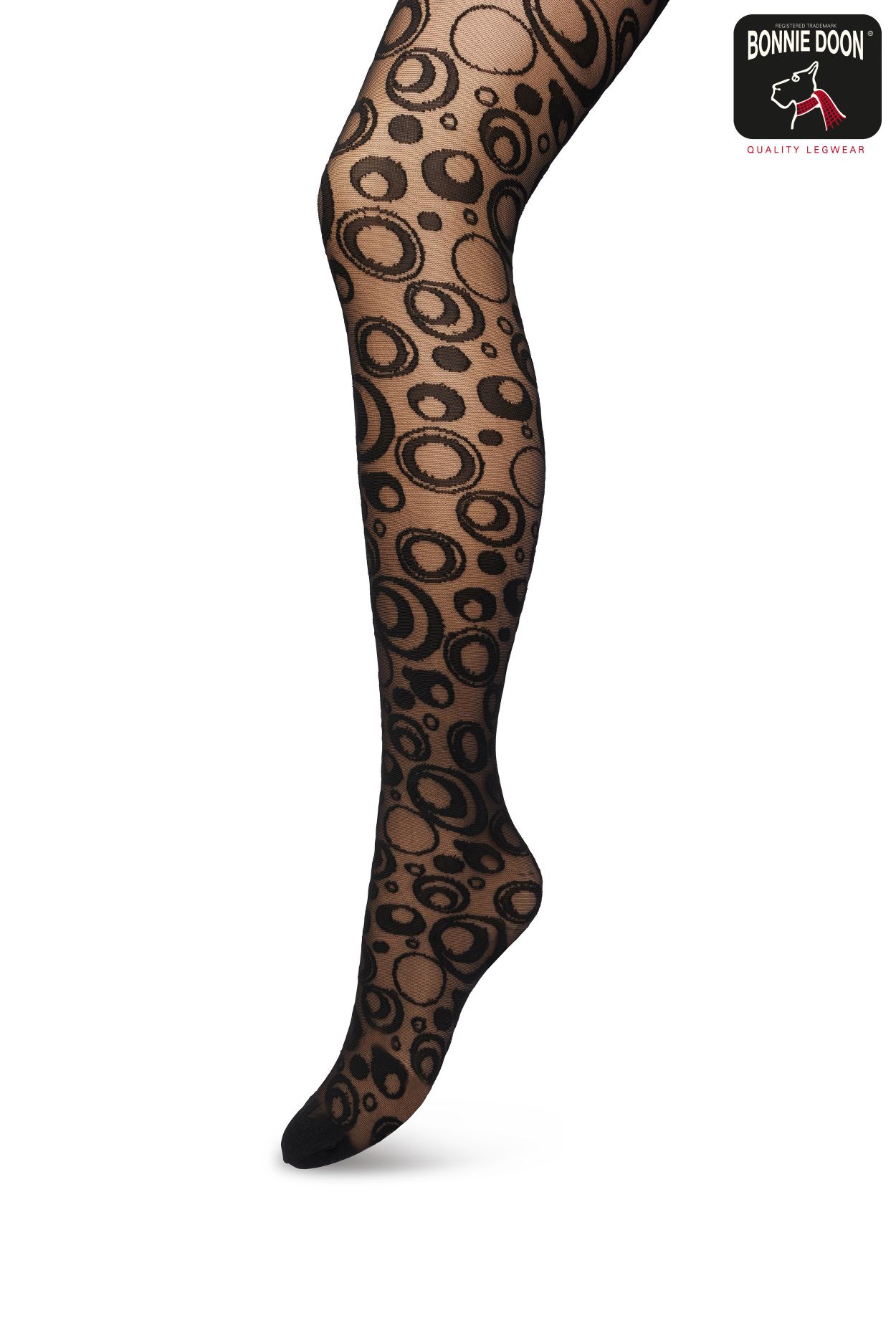 Cirkels And Dots Tights Black