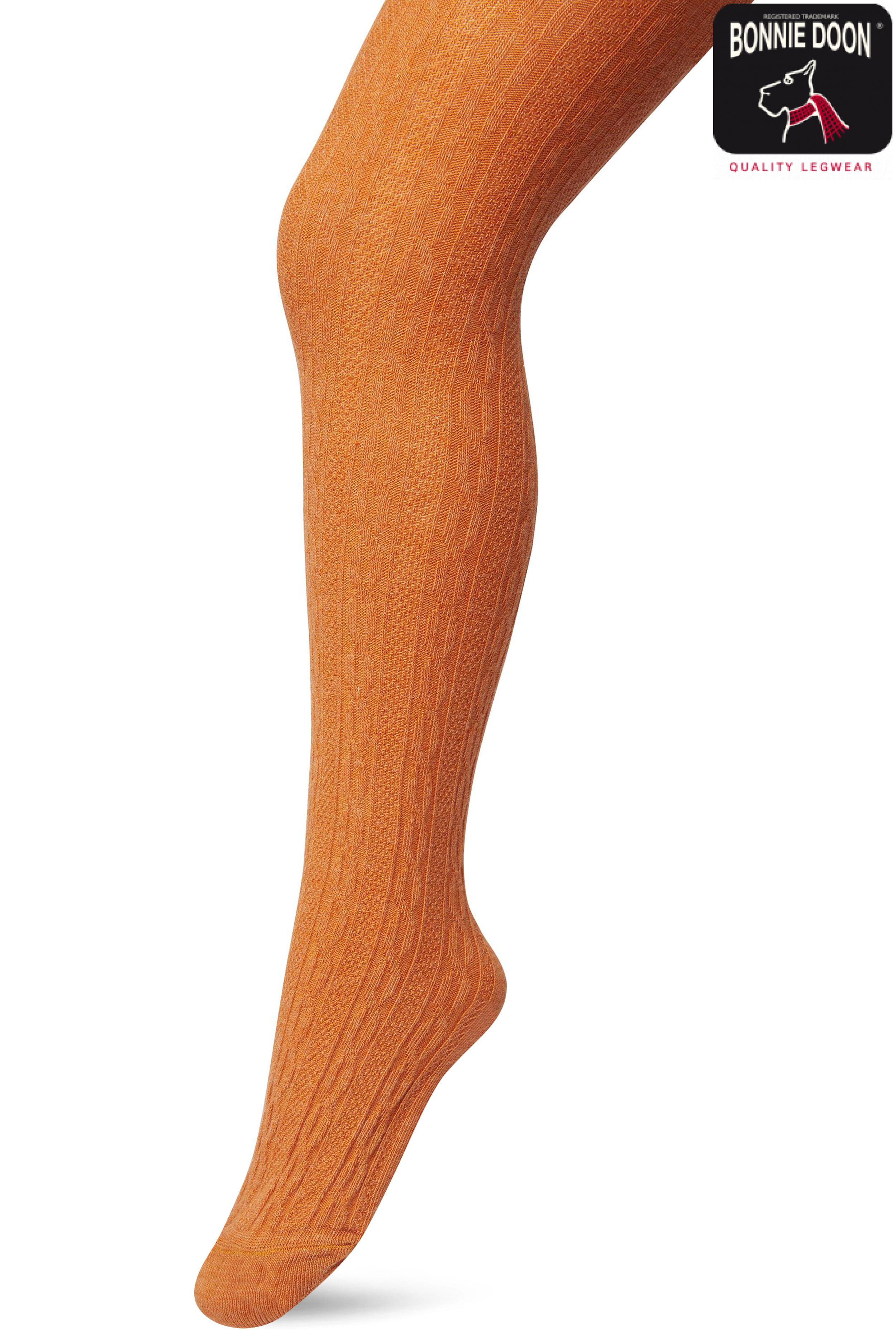 Classic Cable tights Sudan brown