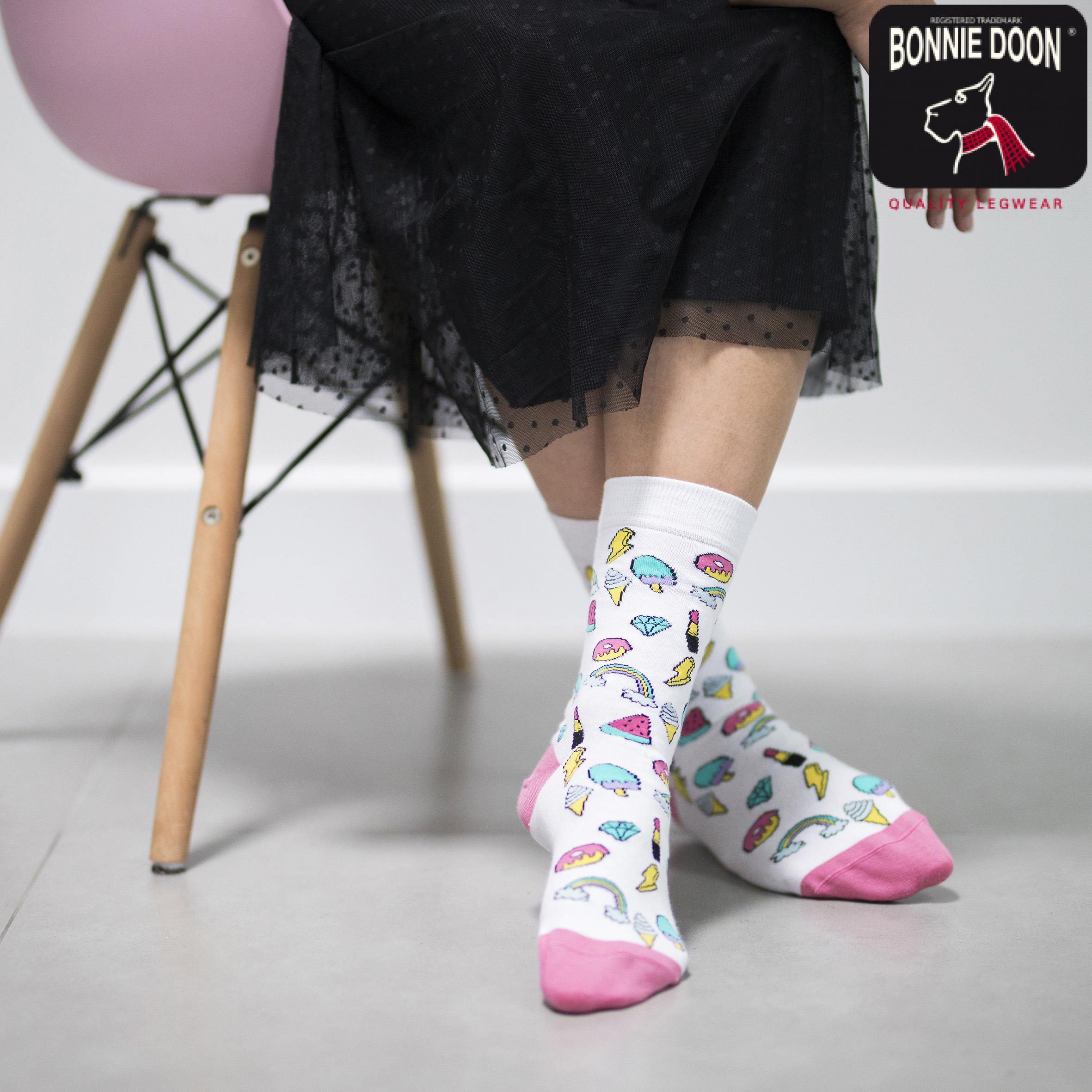 Donut sock Bright white