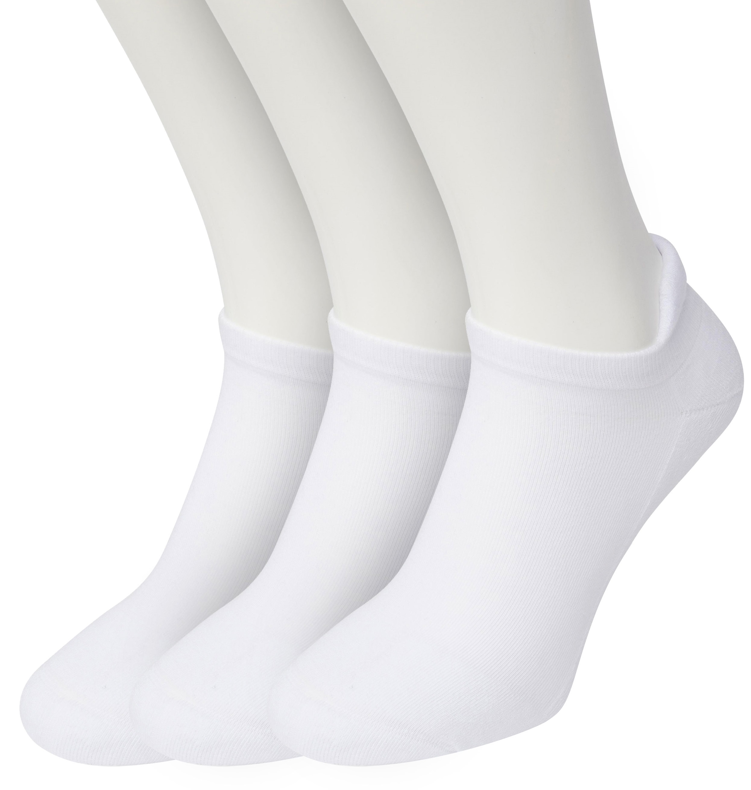 Cushion Short socks (3 paar) White white