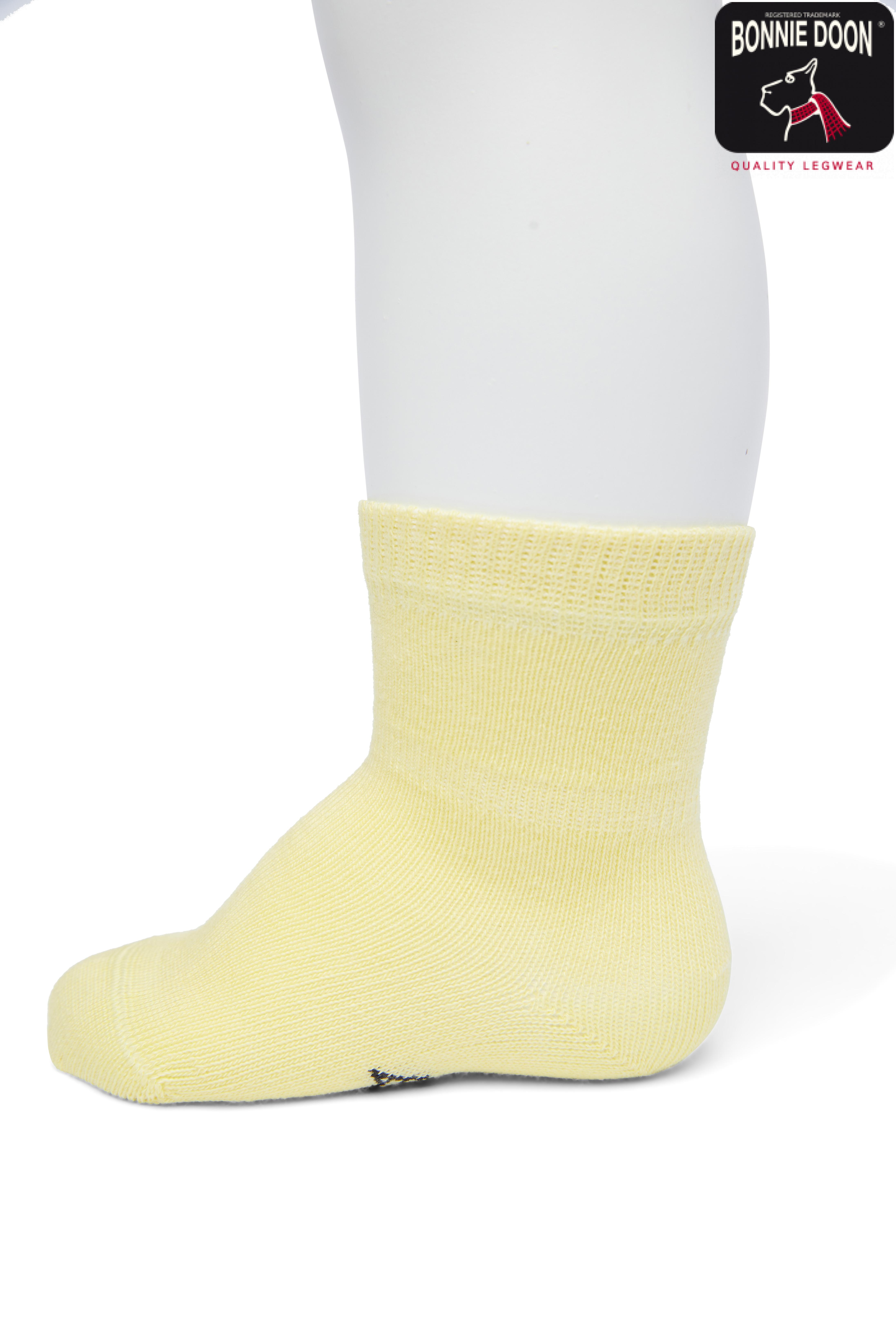 Cotton Sock Organic Custard