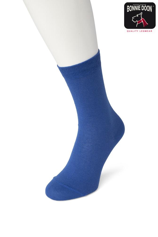 Bio Cotton sock Tech blue