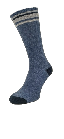 Cotton Sport Sock Unisex type 2 Jeans Mele