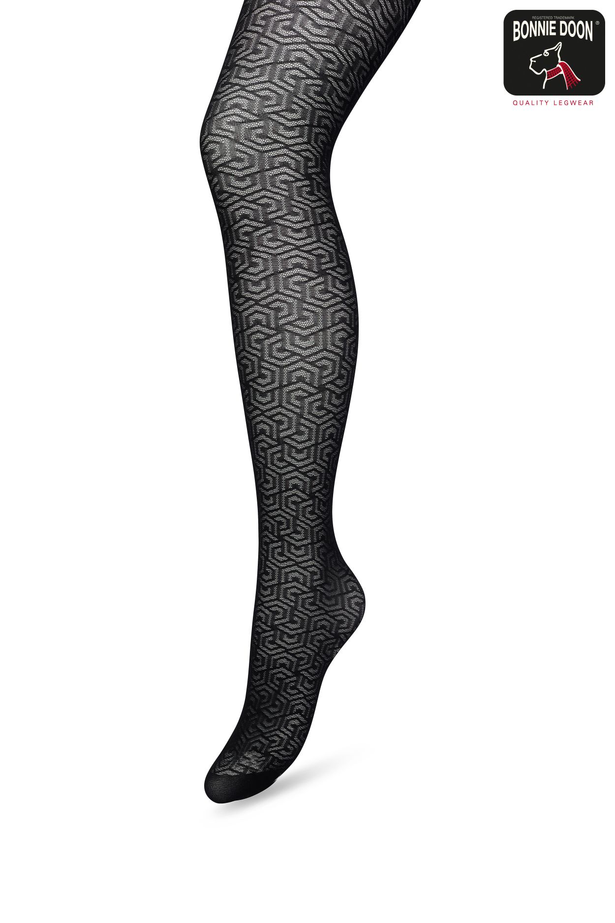 Eclectic Graphic Tights Black