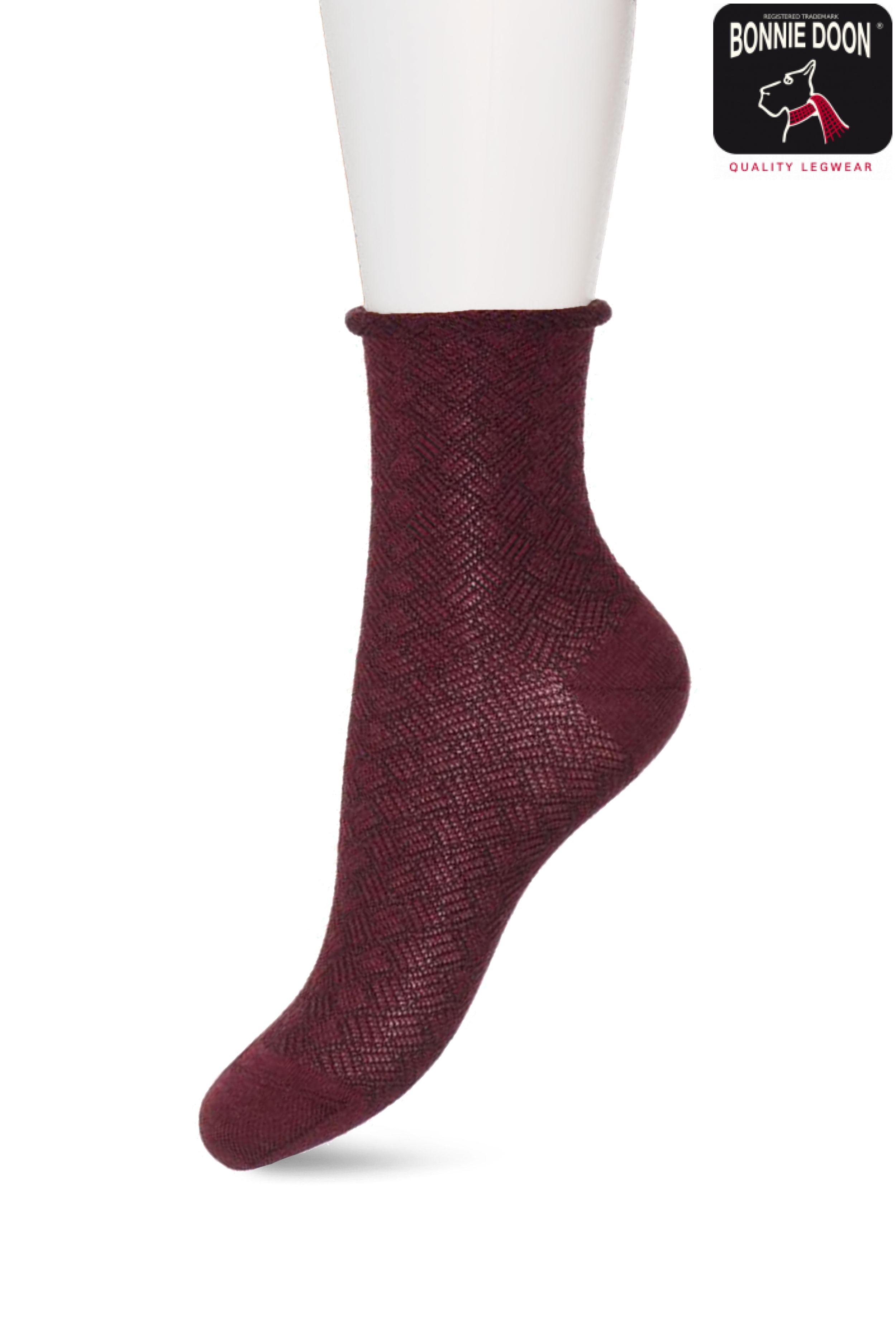 Wicker Work Sock Wine