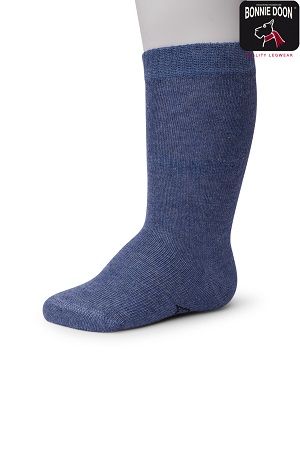 Cotton Knee-High Organic Jeans heather