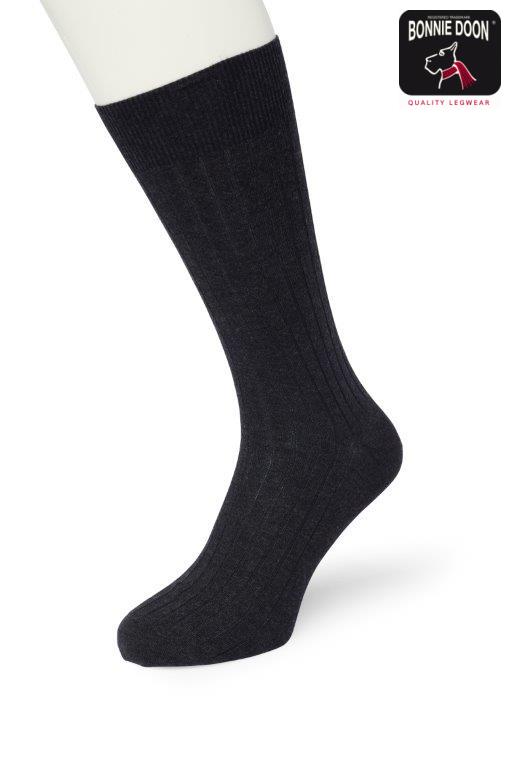 Classic Rib sock Navy melange