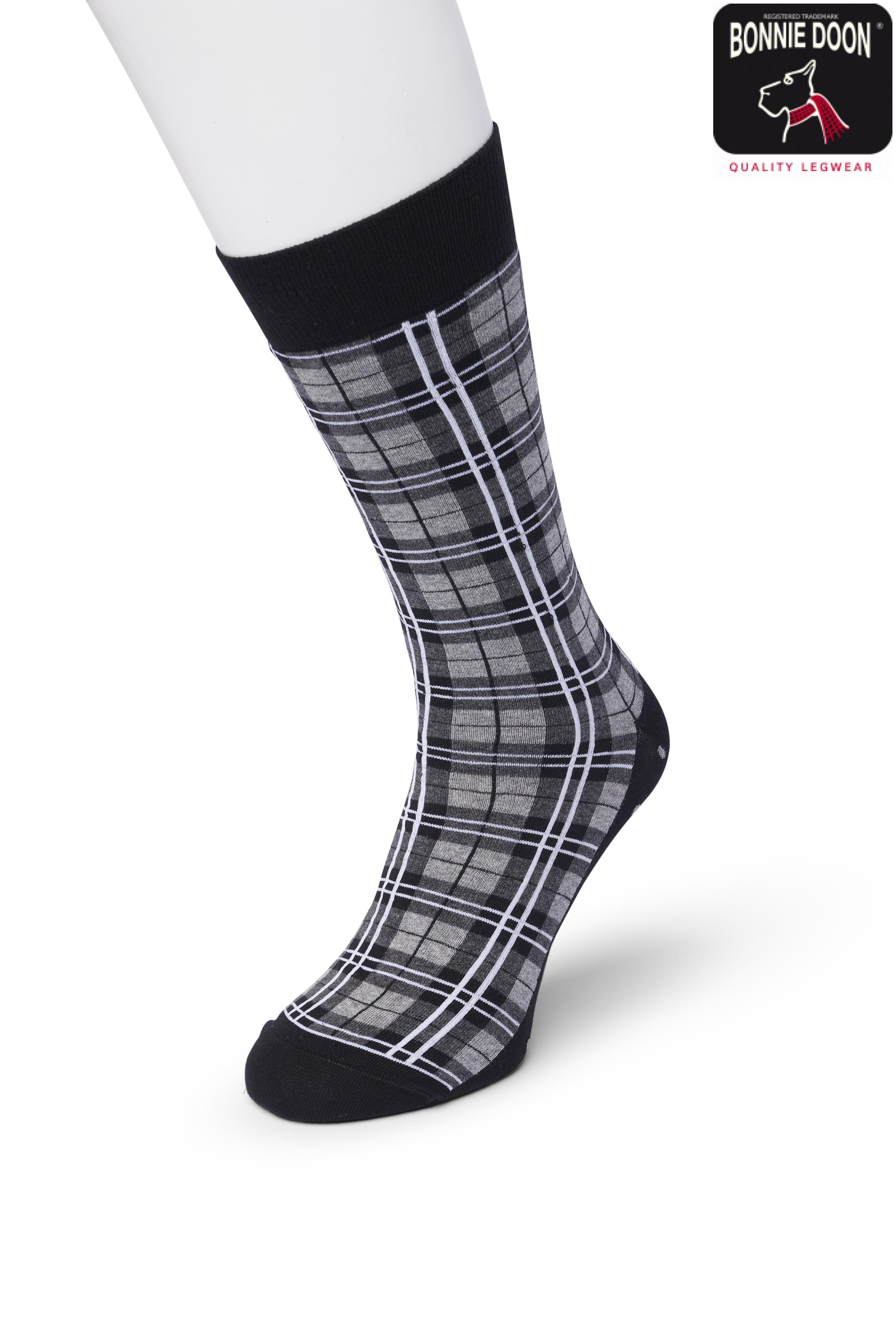 Big Checks sock Black