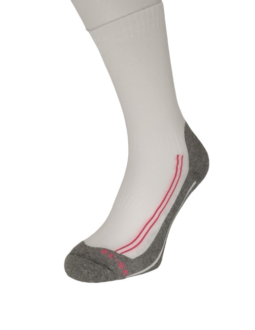 Walking Socks Cotton White pink