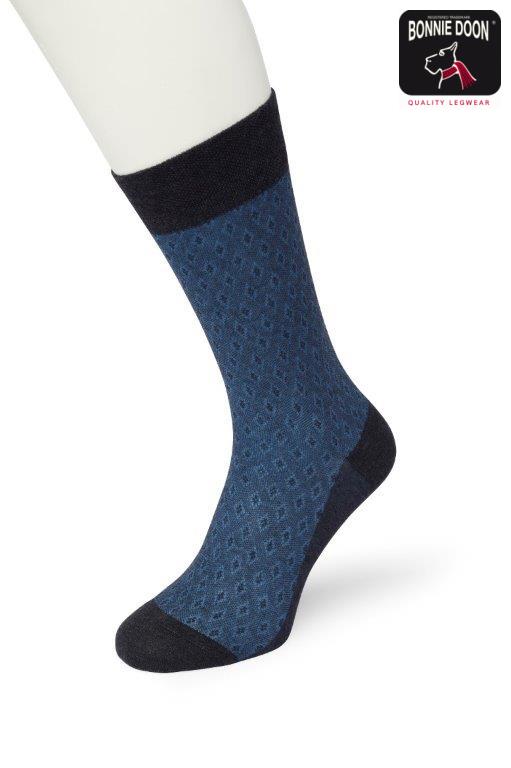 Diamond sock Denim navy