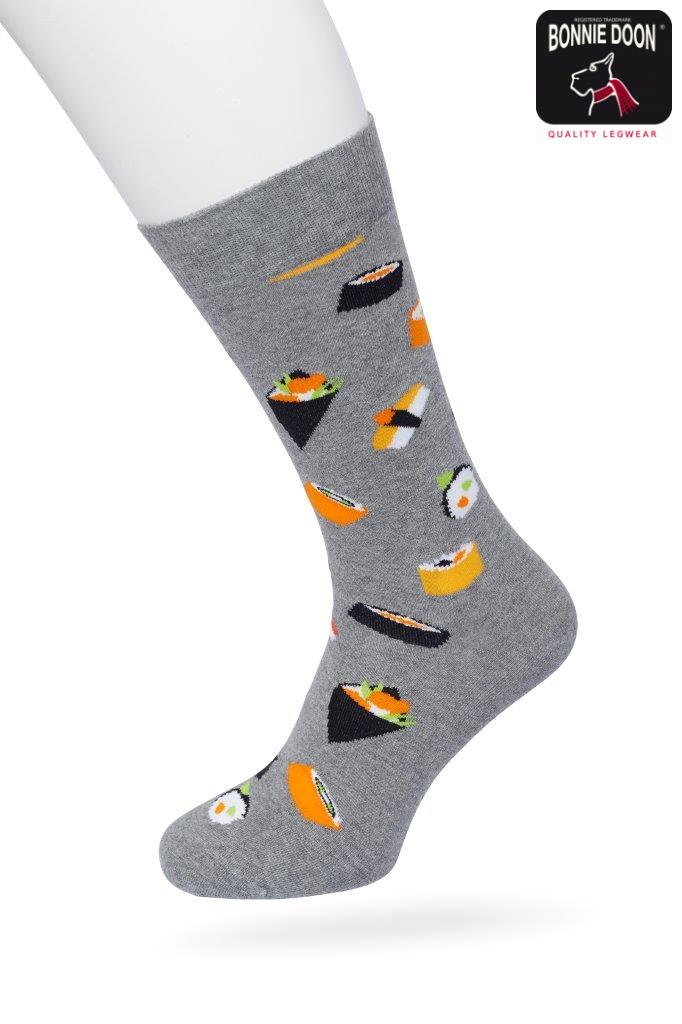 Sushi Sock Medium grey heather