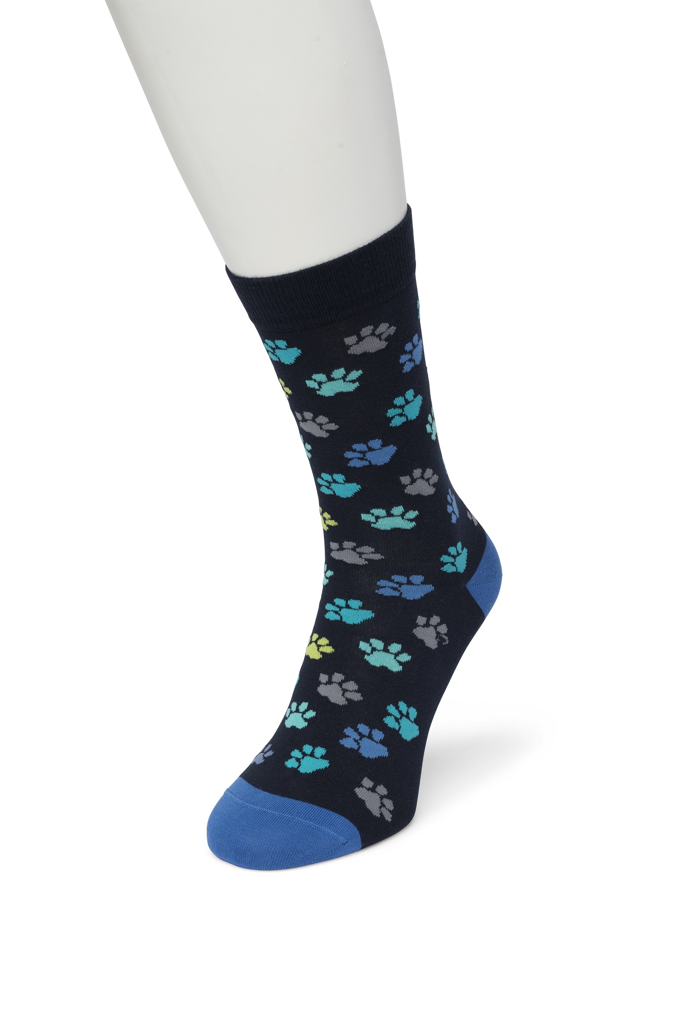 Animal Feet sock Black iris
