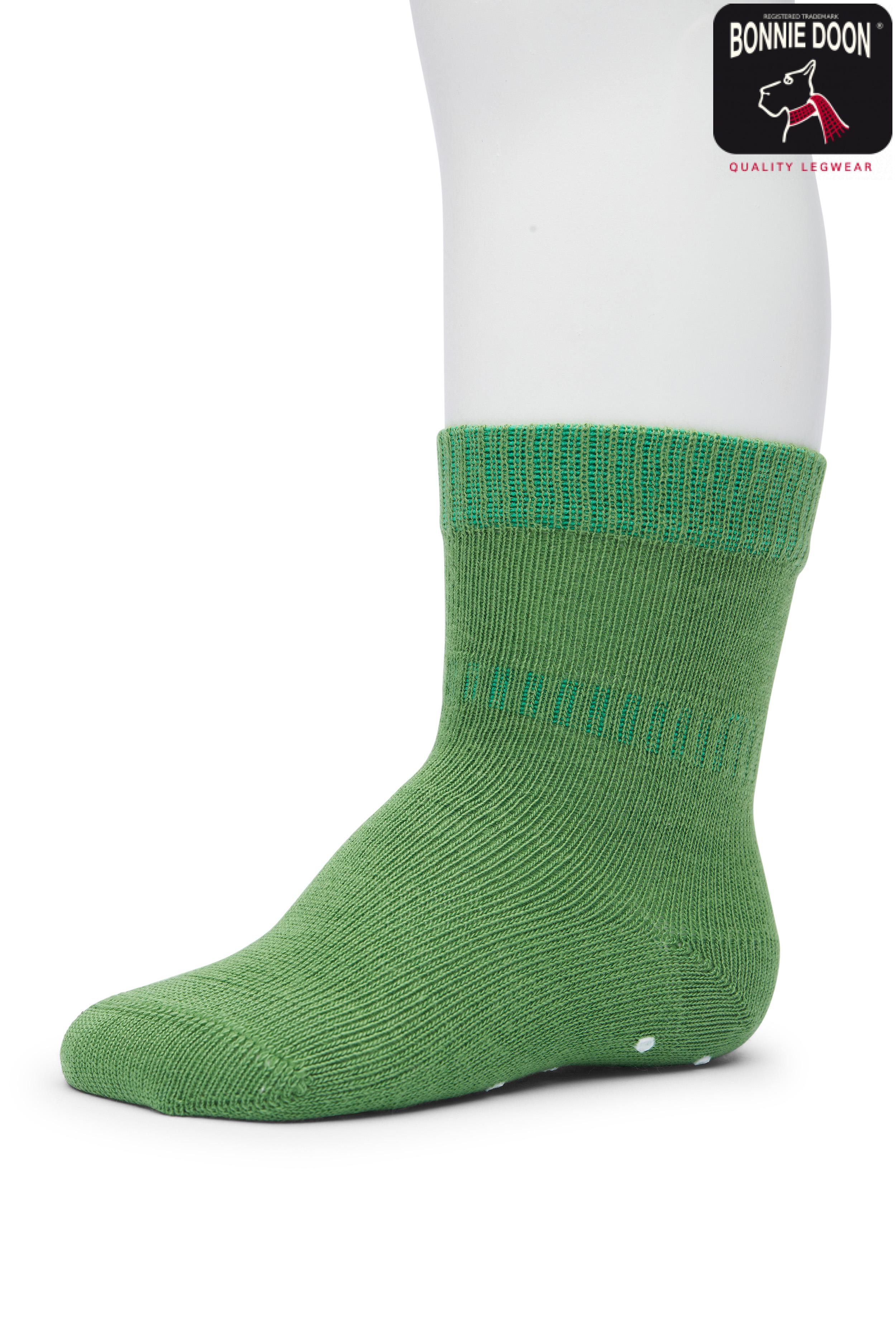 BD Puff Print Sock Organic Loden frost