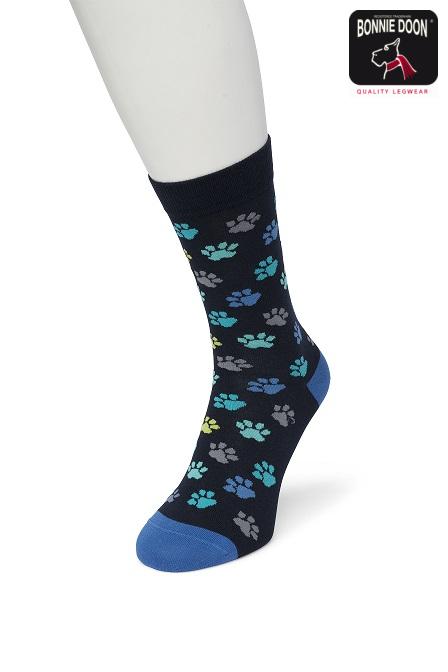 Animal Feet sock Black iris