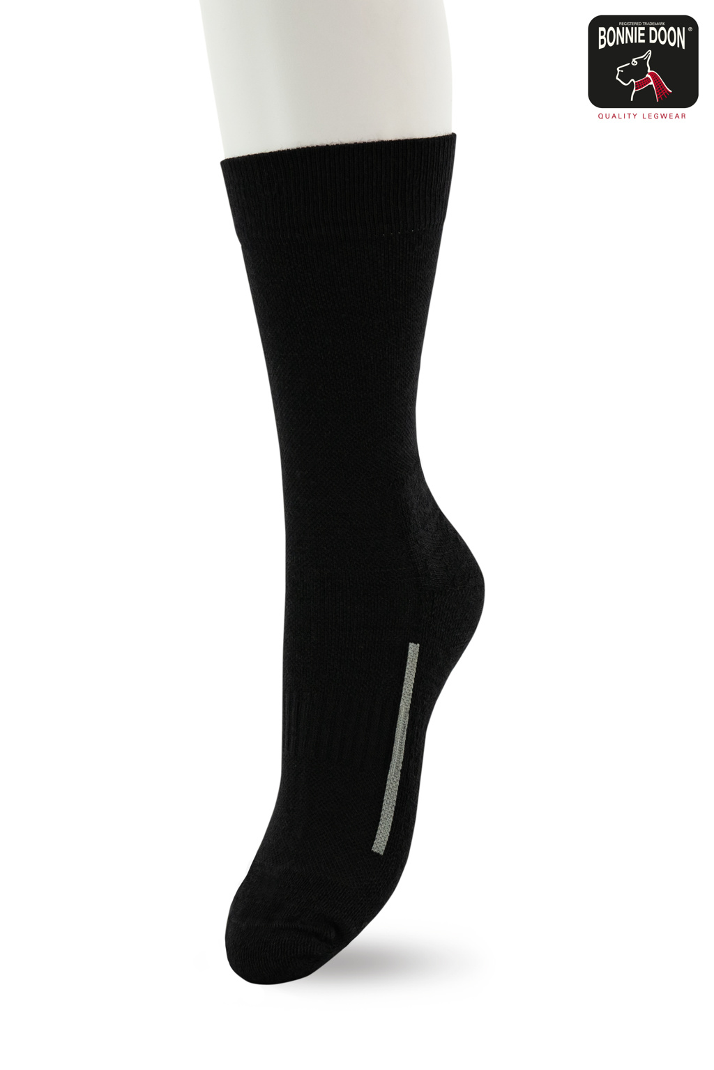 Walking Socks Merino Wool Black