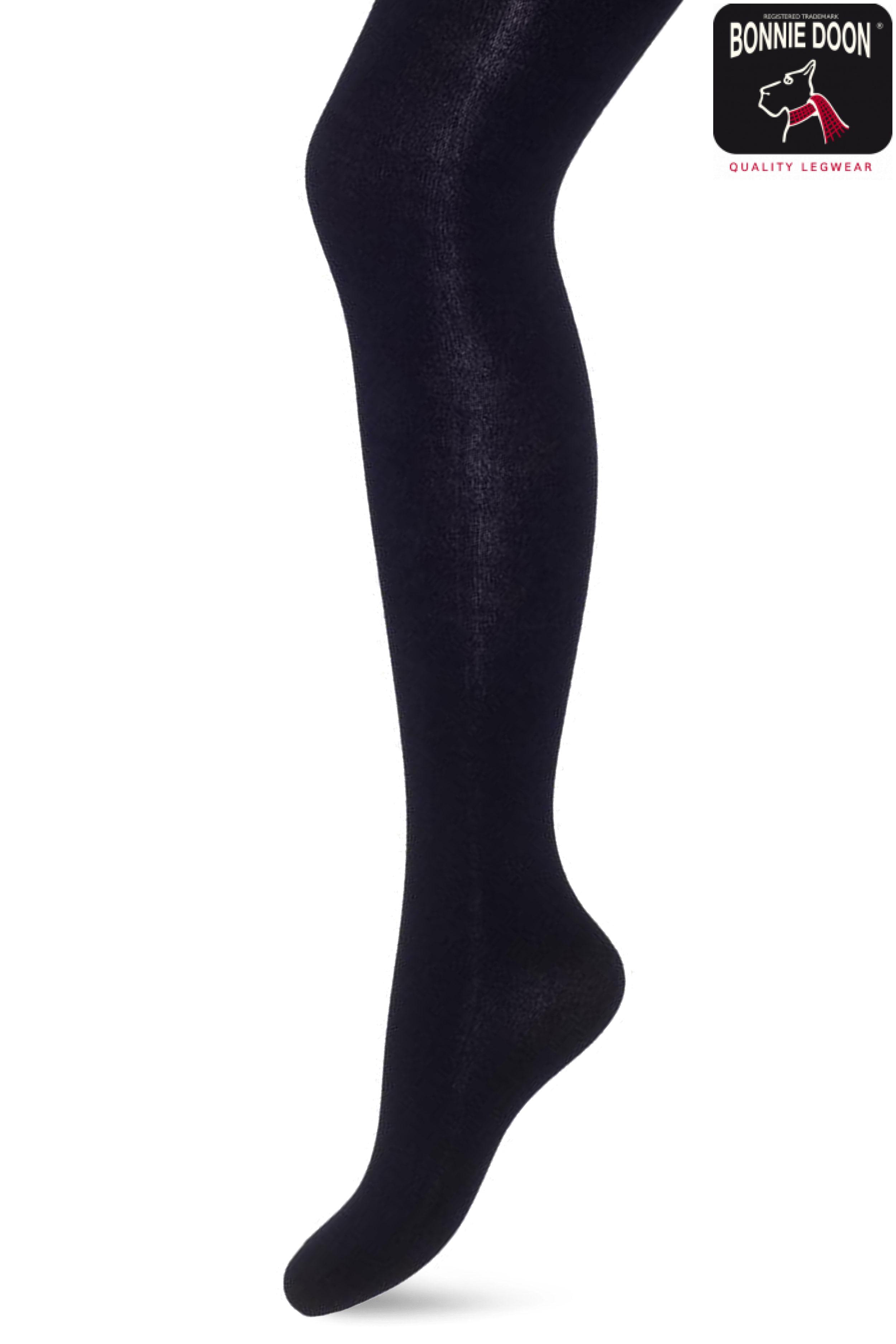 Soft Viscose Tights Navy